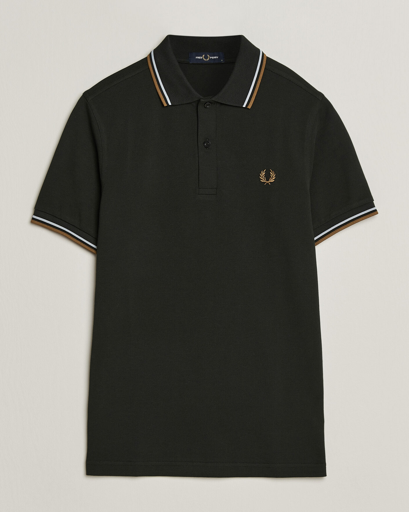 Herre | Polotrøjer | Fred Perry | Twin Tipped Polo Shirt Night Green