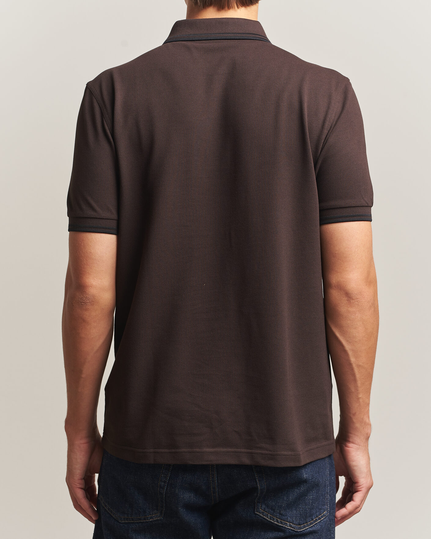 Herre | Polotrøjer | Fred Perry | Twin Tipped Polo Shirt Rich Brown