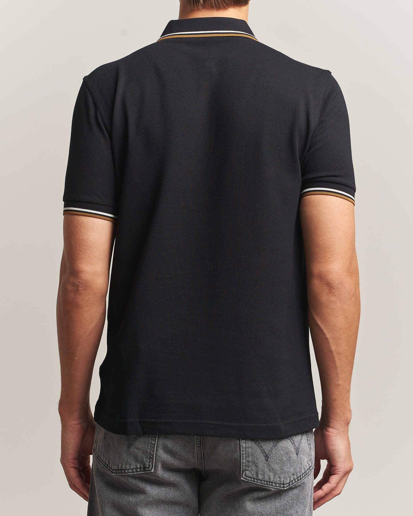 Herre | Polotrøjer | Fred Perry | Twin Tipped Polo Shirt Black