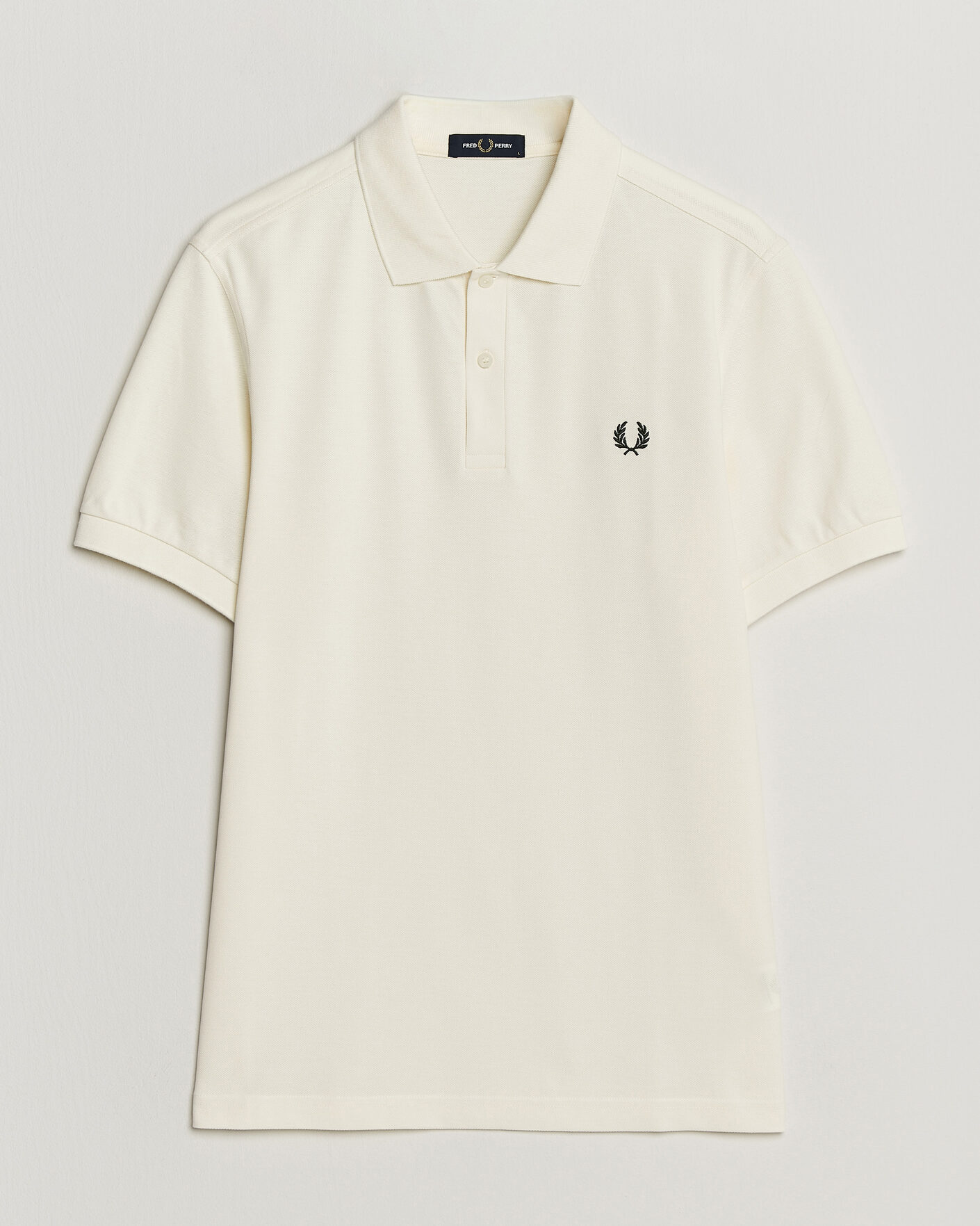 Herre | Polotrøjer | Fred Perry | Plain Polo Shirt Night Ecru
