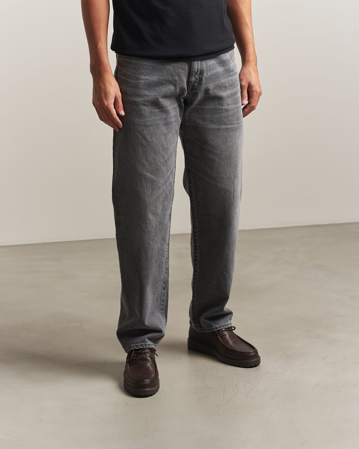 Herre | Derbys | Fred Perry | Kenny Grained Leather Derby Rich Brown
