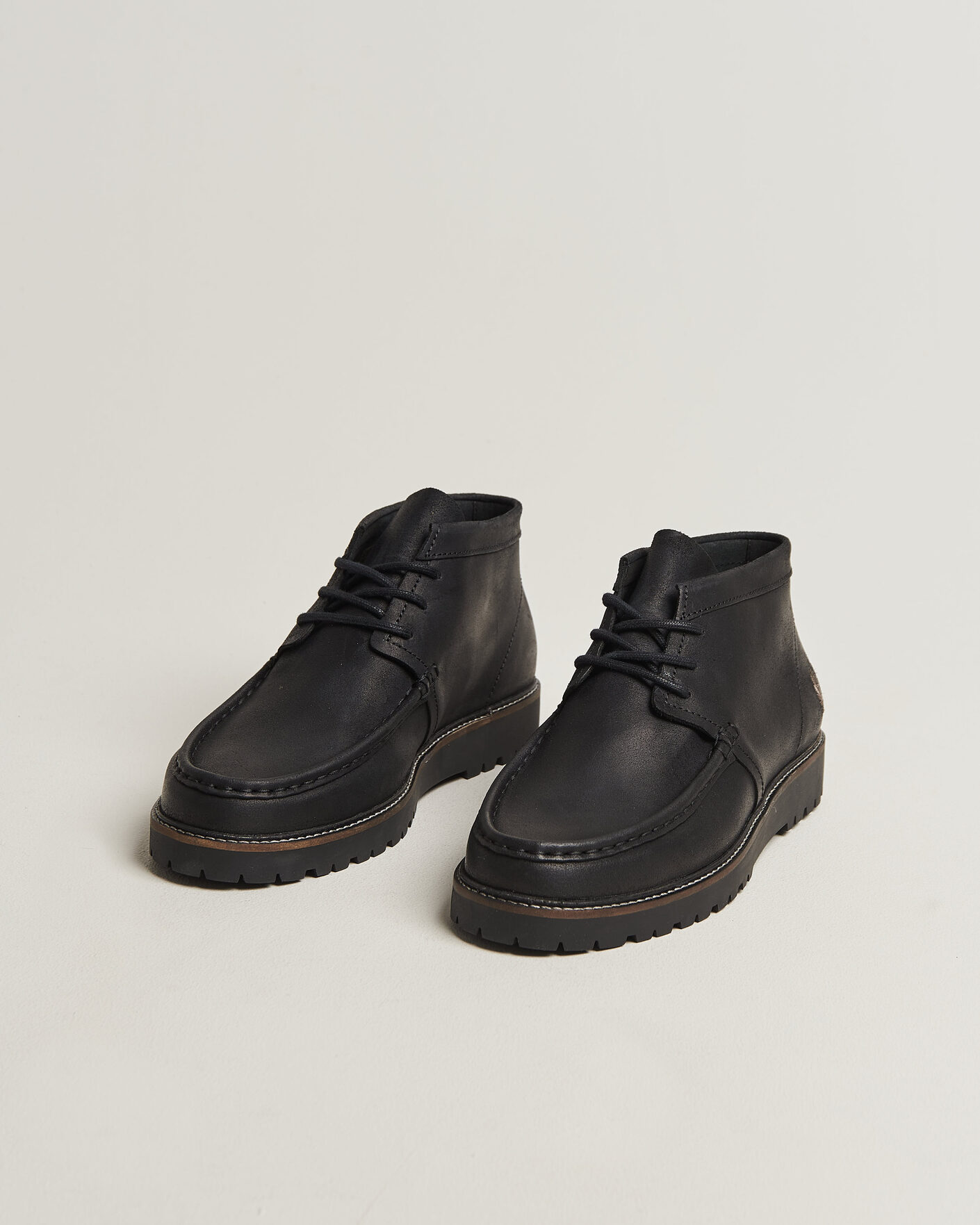 Herre | Støvler | Fred Perry | Kenney Waxed Suede Chukka Boot Black