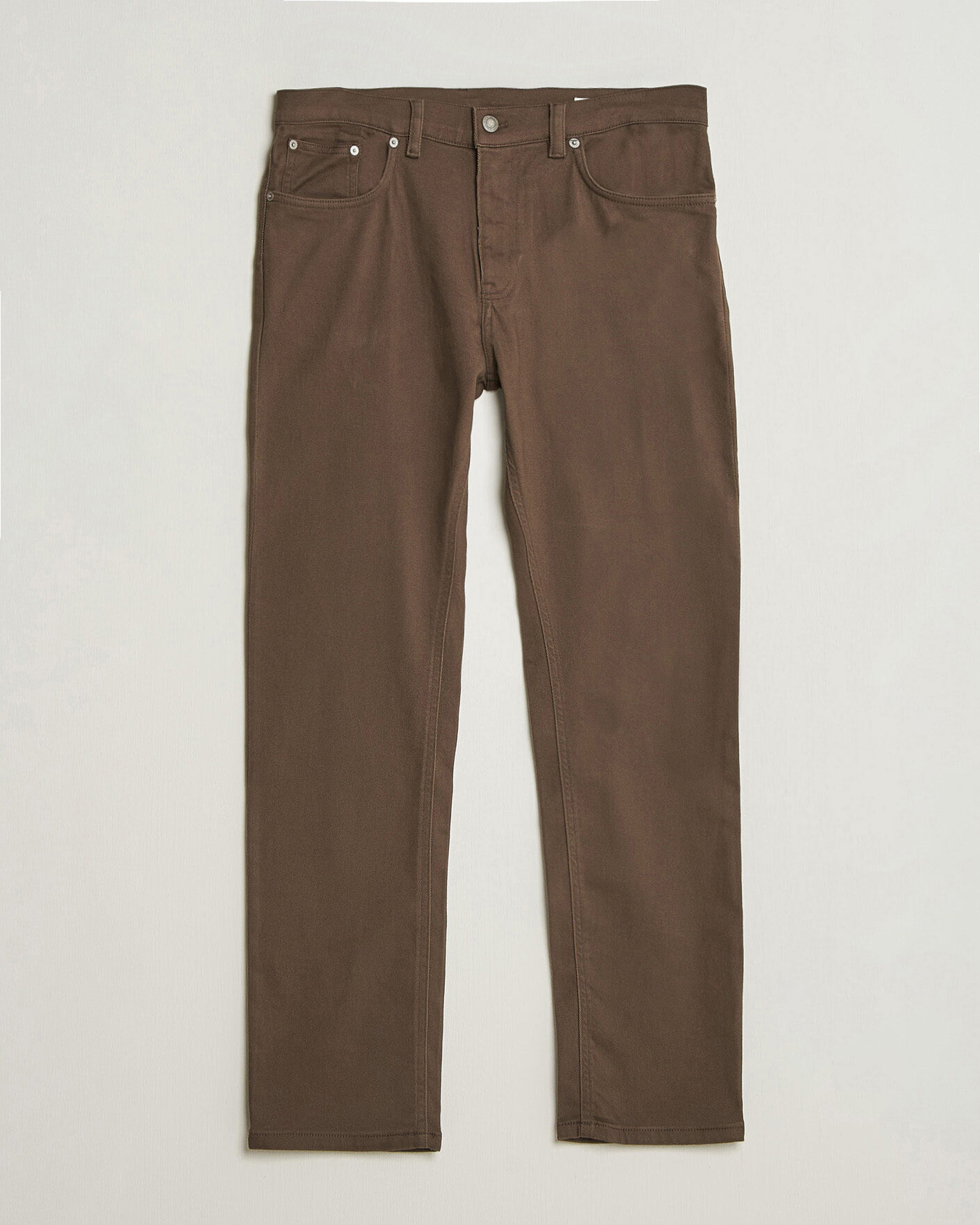 Herre | Bukser | Gant | Regular Fit Soft Twill 5-Pocket Pants Shadow Brown