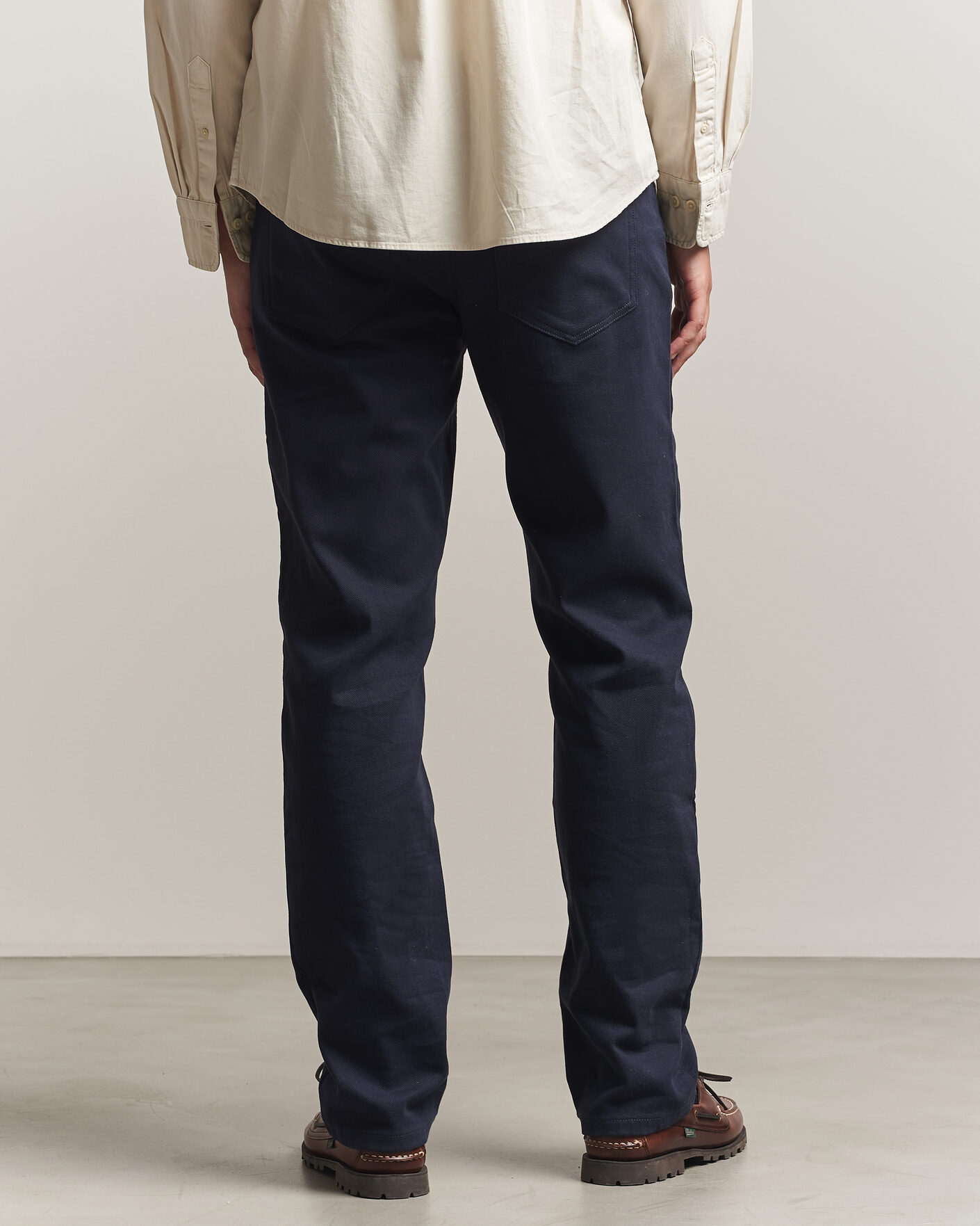 Herre | Bukser | Gant | Regular Fit Soft Twill 5-Pocket Pants Evening Blue
