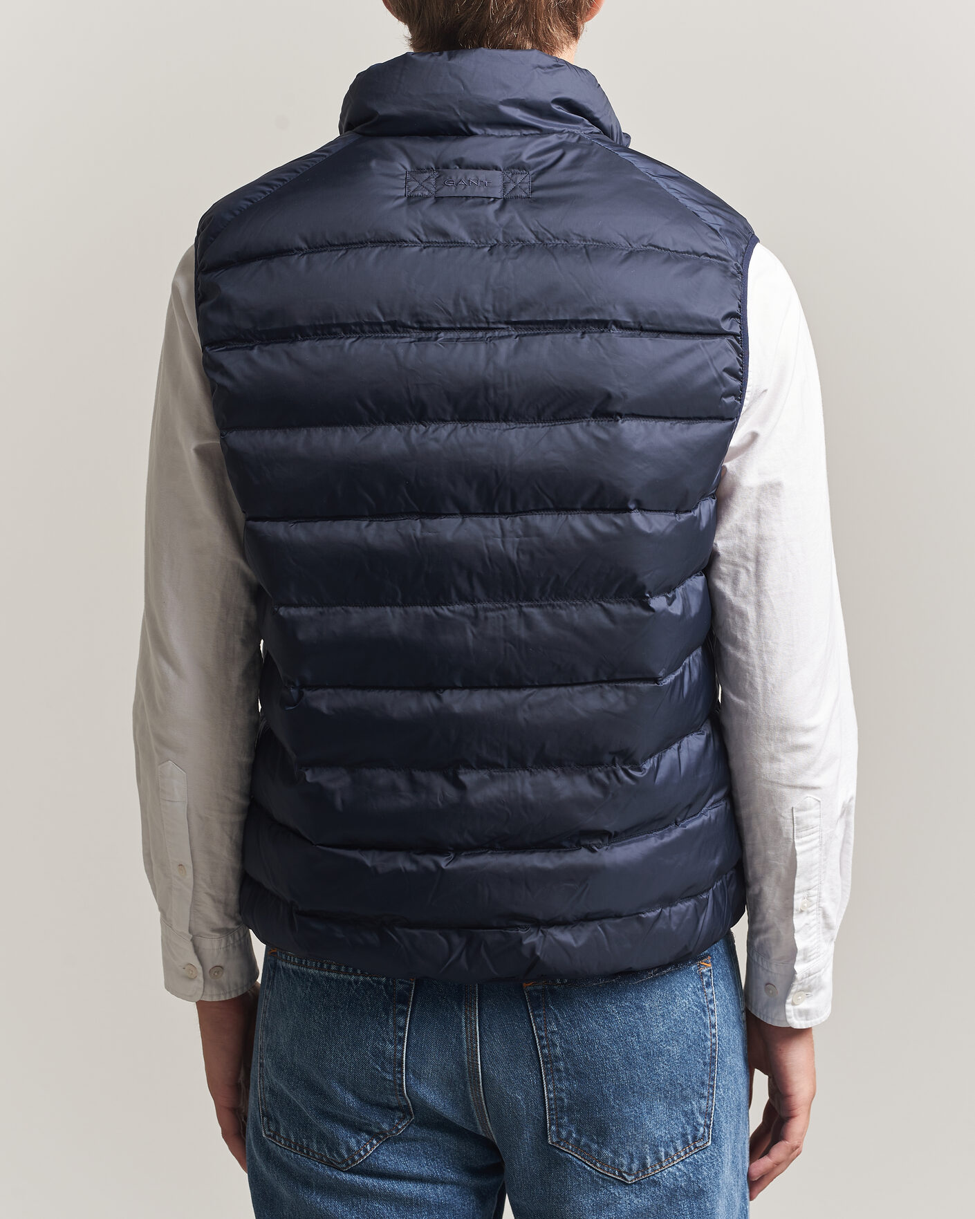 Herre | Veste | Gant | Light Down Vest Evening Blue