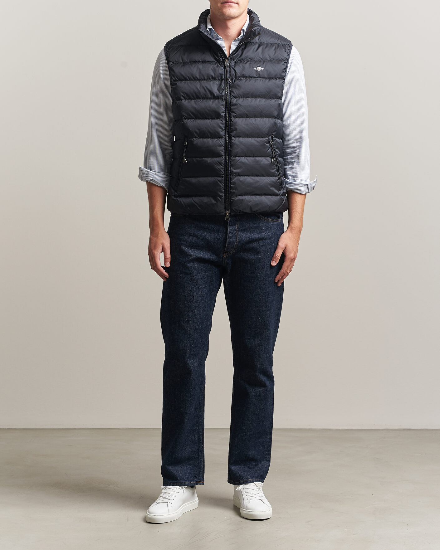 Herre | Veste | Gant | Light Down Vest Black