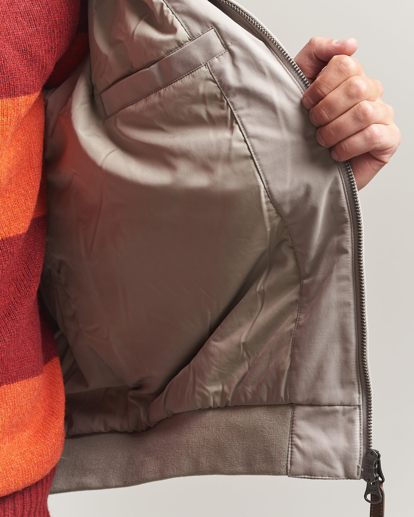 Herre | Jakker | Gant | Hampshire Jacket Mist Taupe