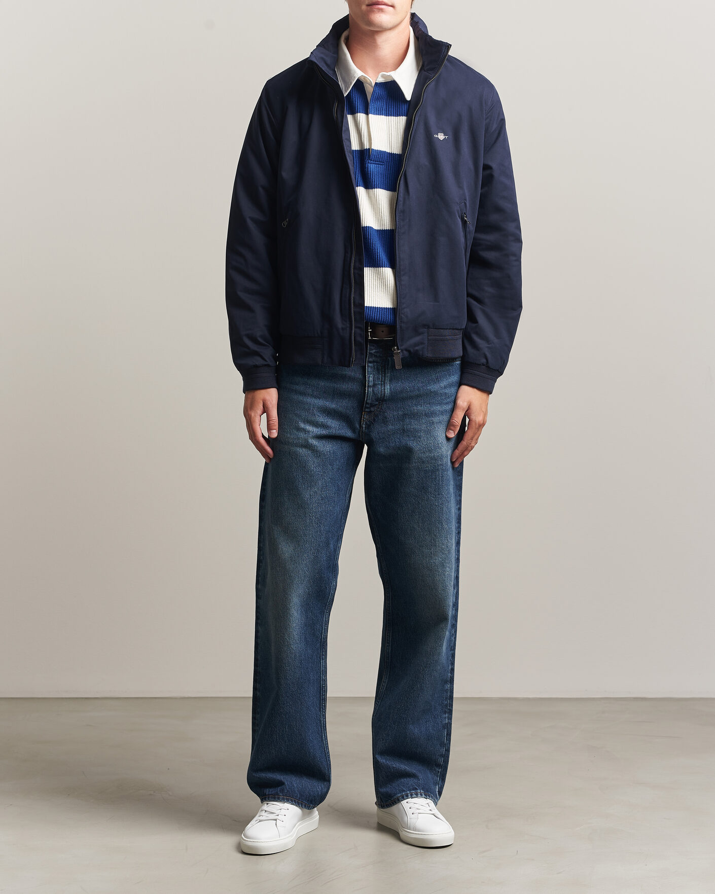 Herre | Jakker | Gant | Hampshire Jacket Evening Blue