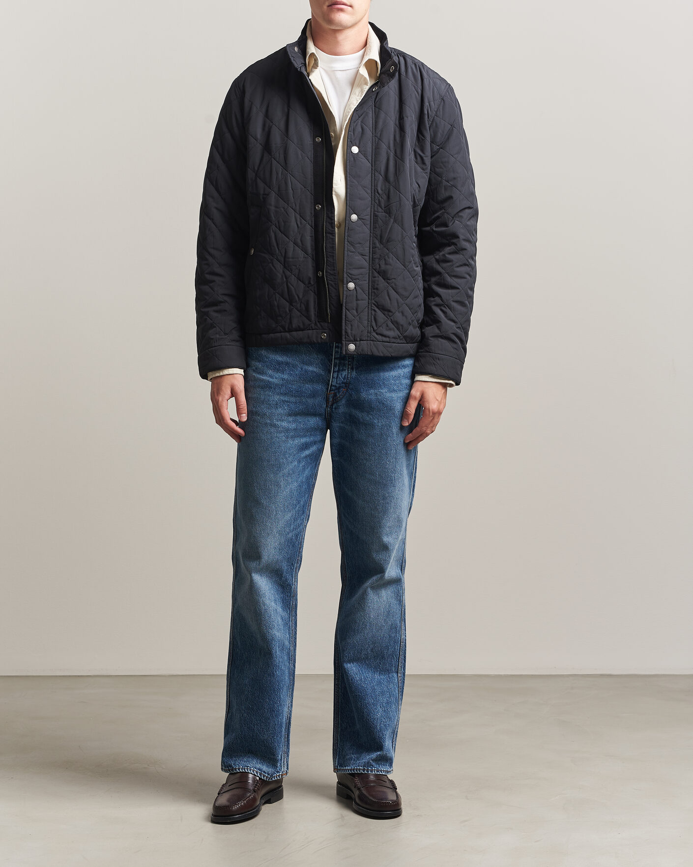 Herre | Jakker | Gant | Classic Quilted Jacket Black