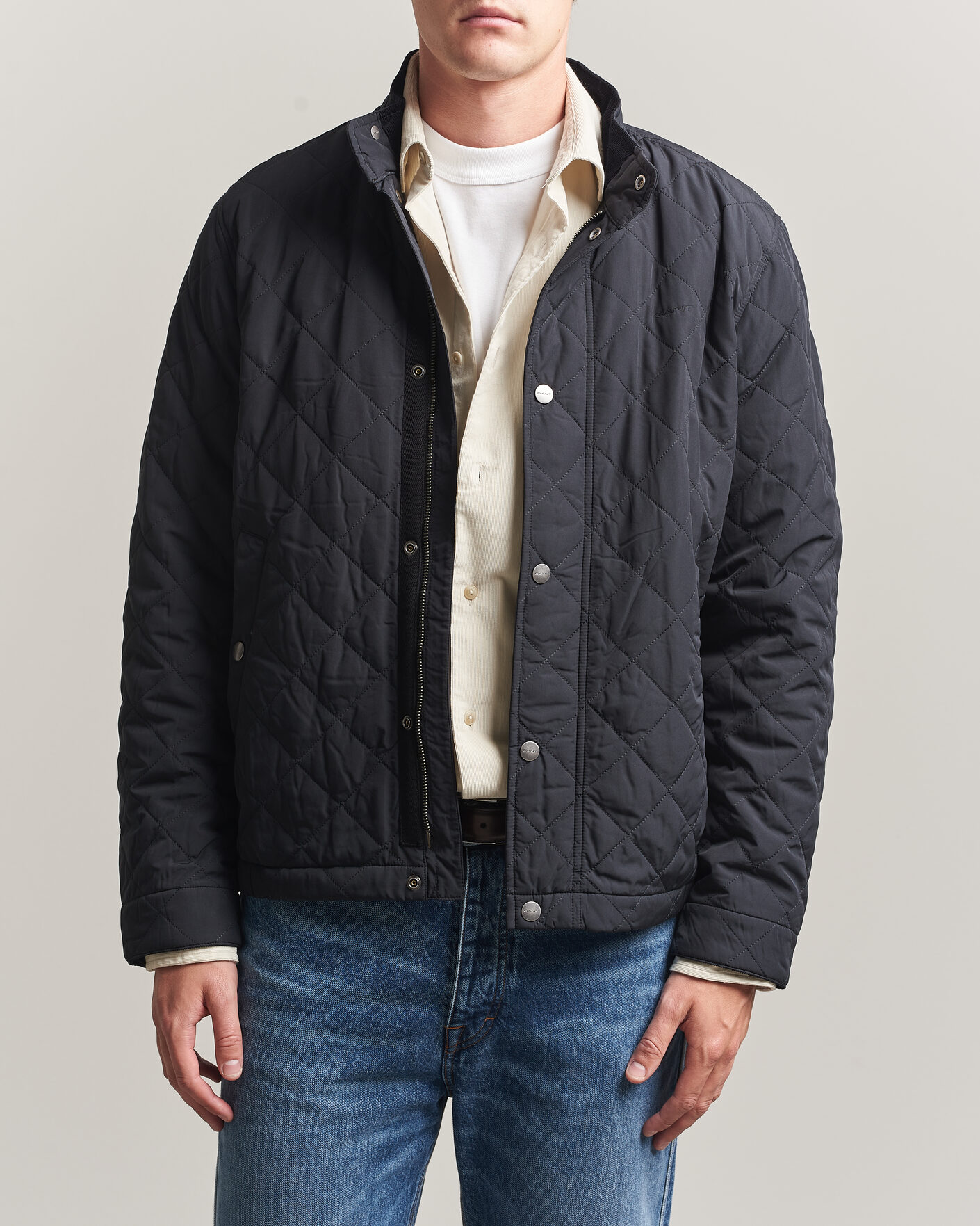 Herre | Jakker | Gant | Classic Quilted Jacket Black