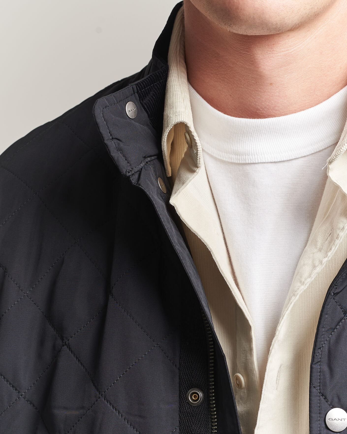 Herre | Jakker | Gant | Classic Quilted Jacket Black
