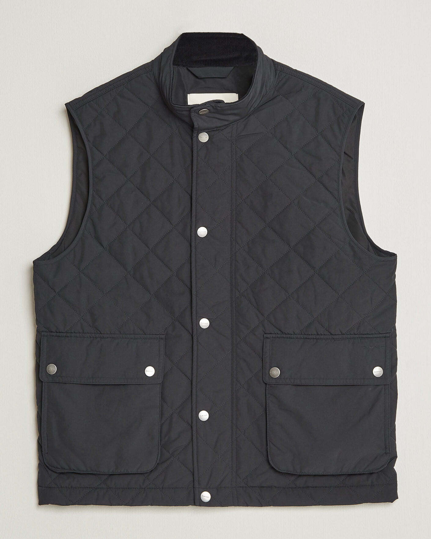Herre | Veste | Gant | Classic Quilted Vest Black