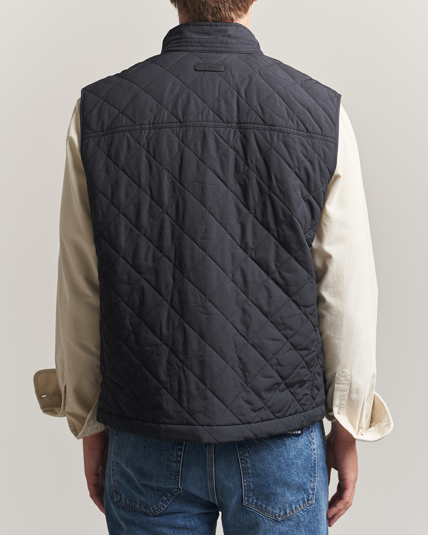 Herre | Veste | Gant | Classic Quilted Vest Black