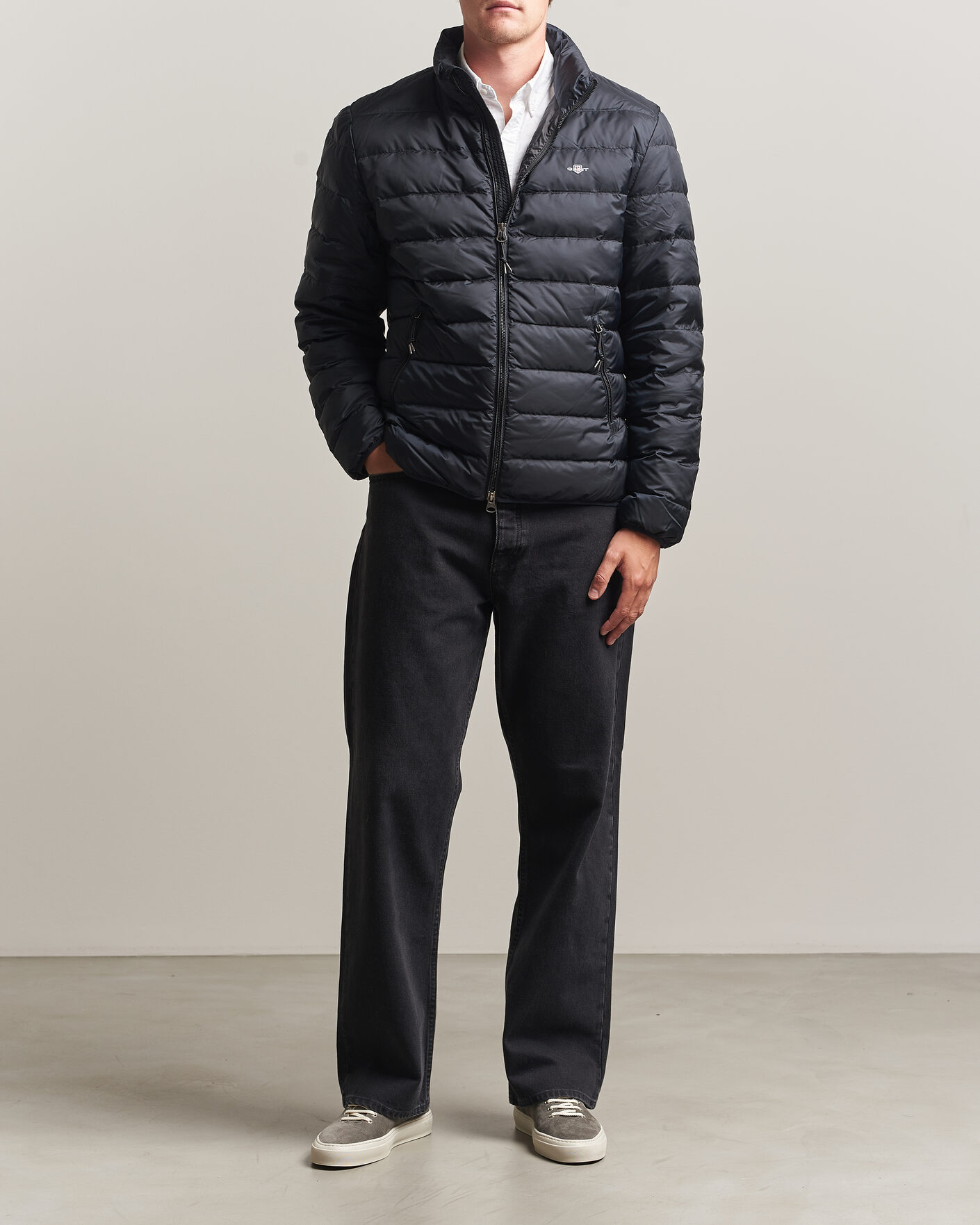Herre | Jakker | Gant | Light Down Jacket Black