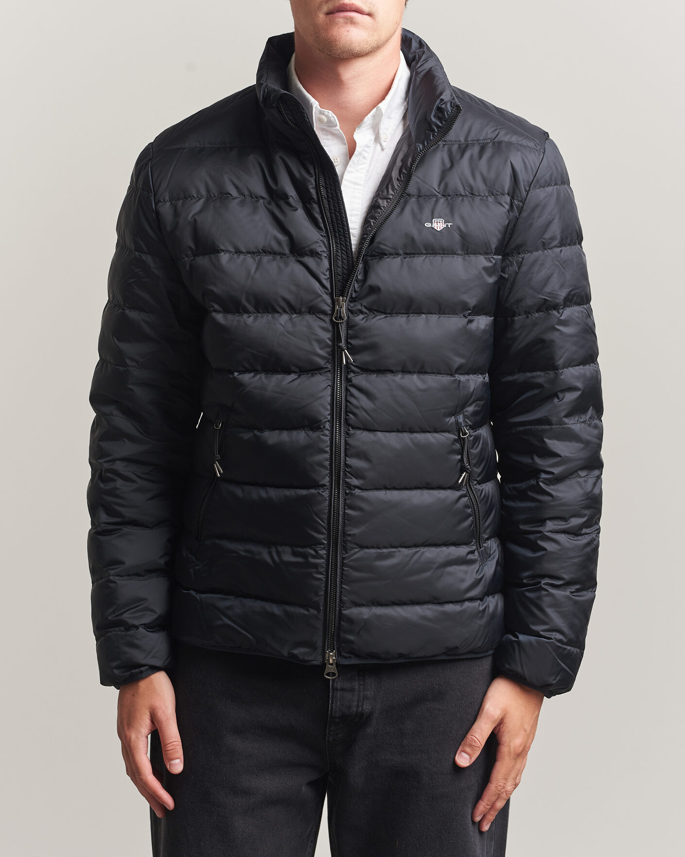 Herre | Jakker | Gant | Light Down Jacket Black