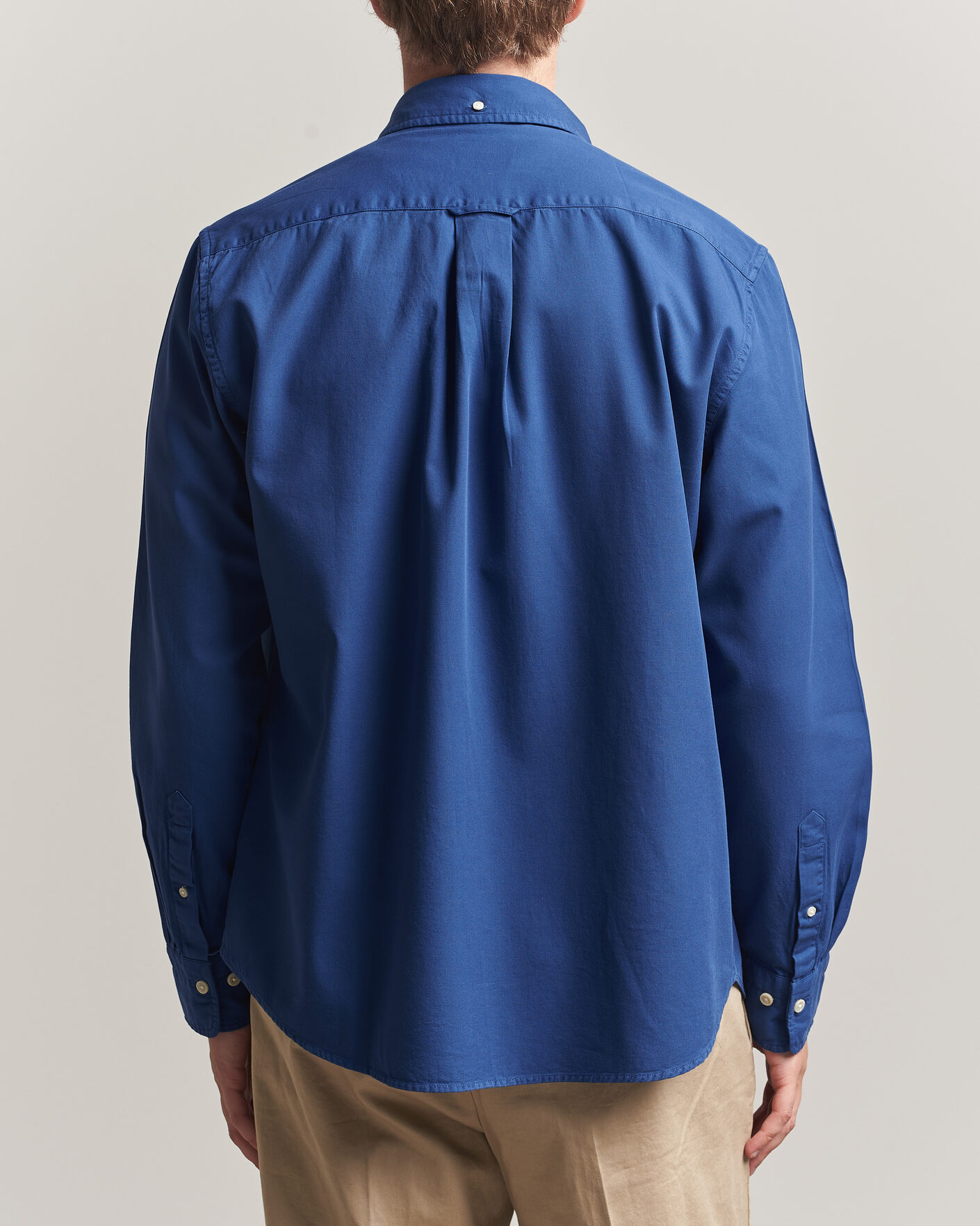 Herre | Skjorter | Gant | Regular Fit Garment Dyed Twill Shirt Crisp Blue