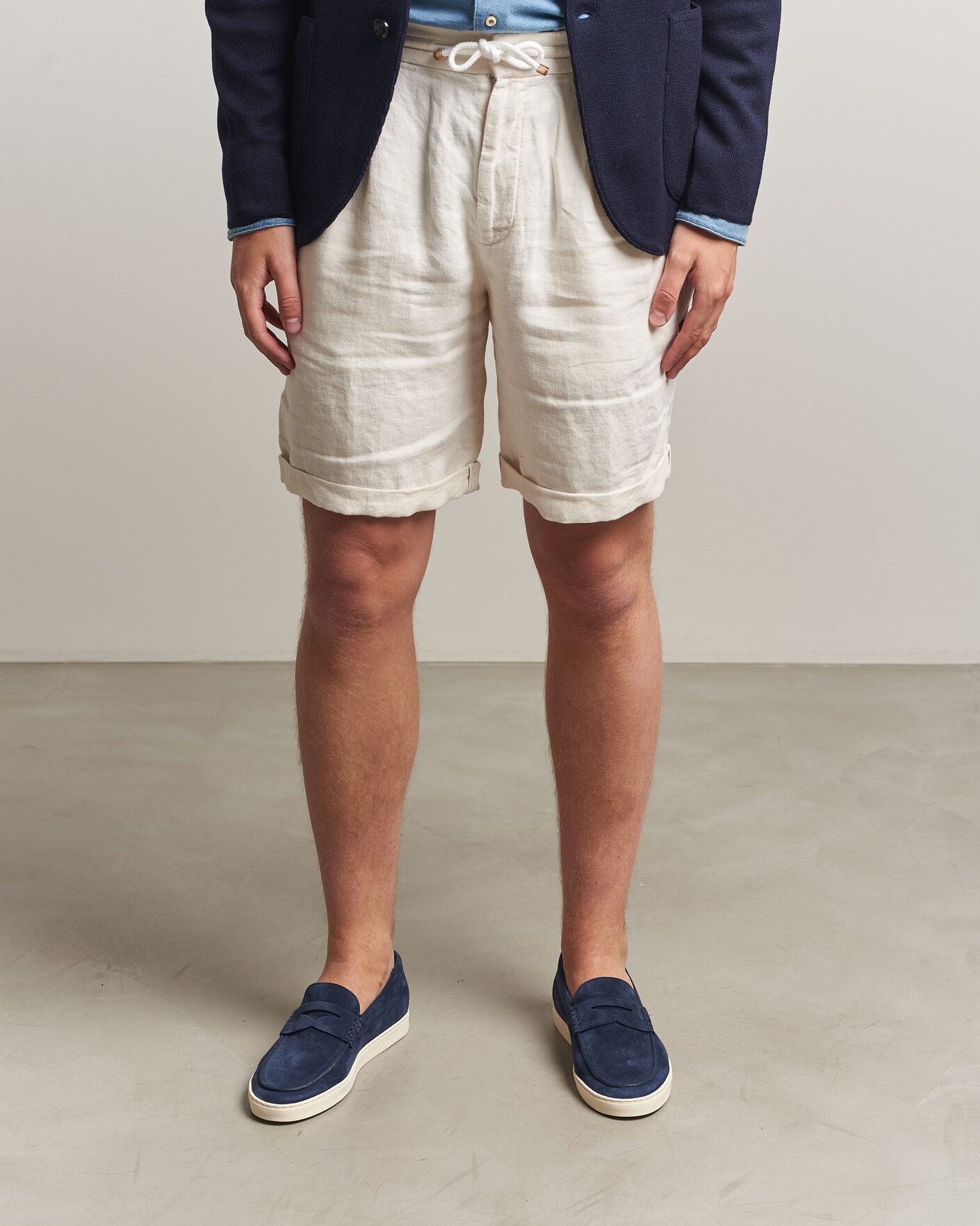Herre | Loafers | Brunello Cucinelli | Penny Loafers Midnight Blue