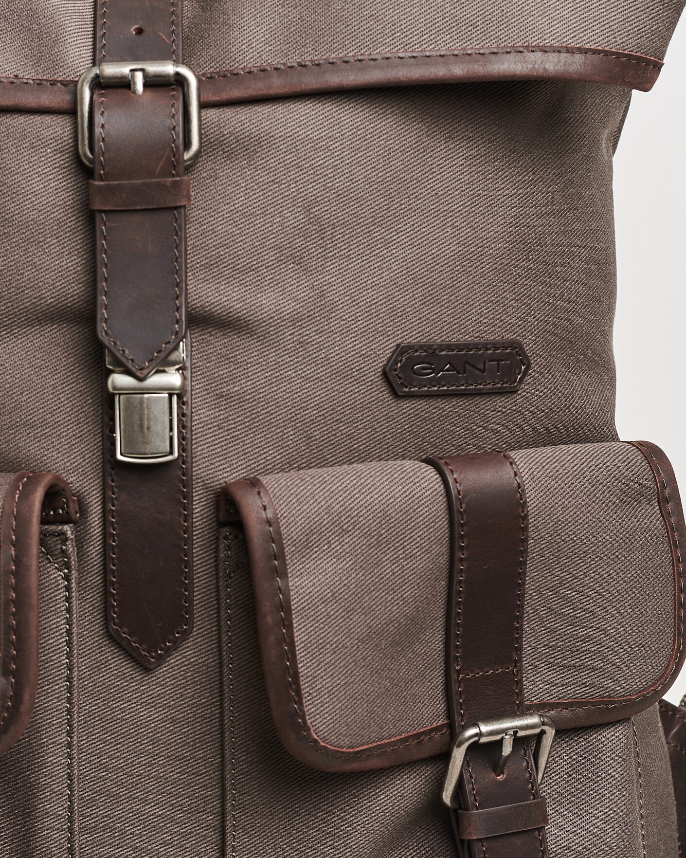 Herre | Tasker | Gant | Modern Premium Canvas Backpack Faded Taupe