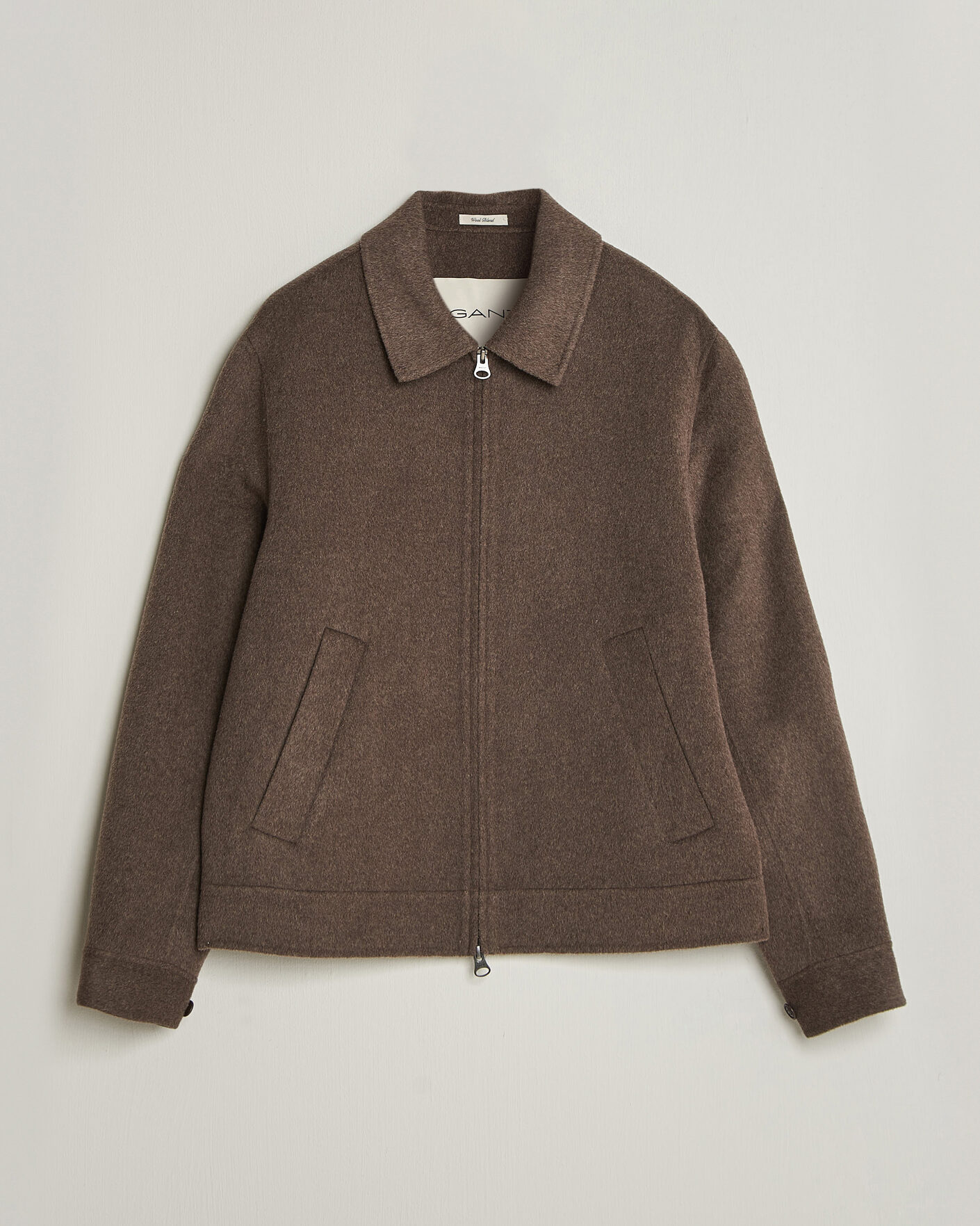 Herre | Jakker | Gant | Handstitched Wool/Cashmere Jacket Shadow Brown
