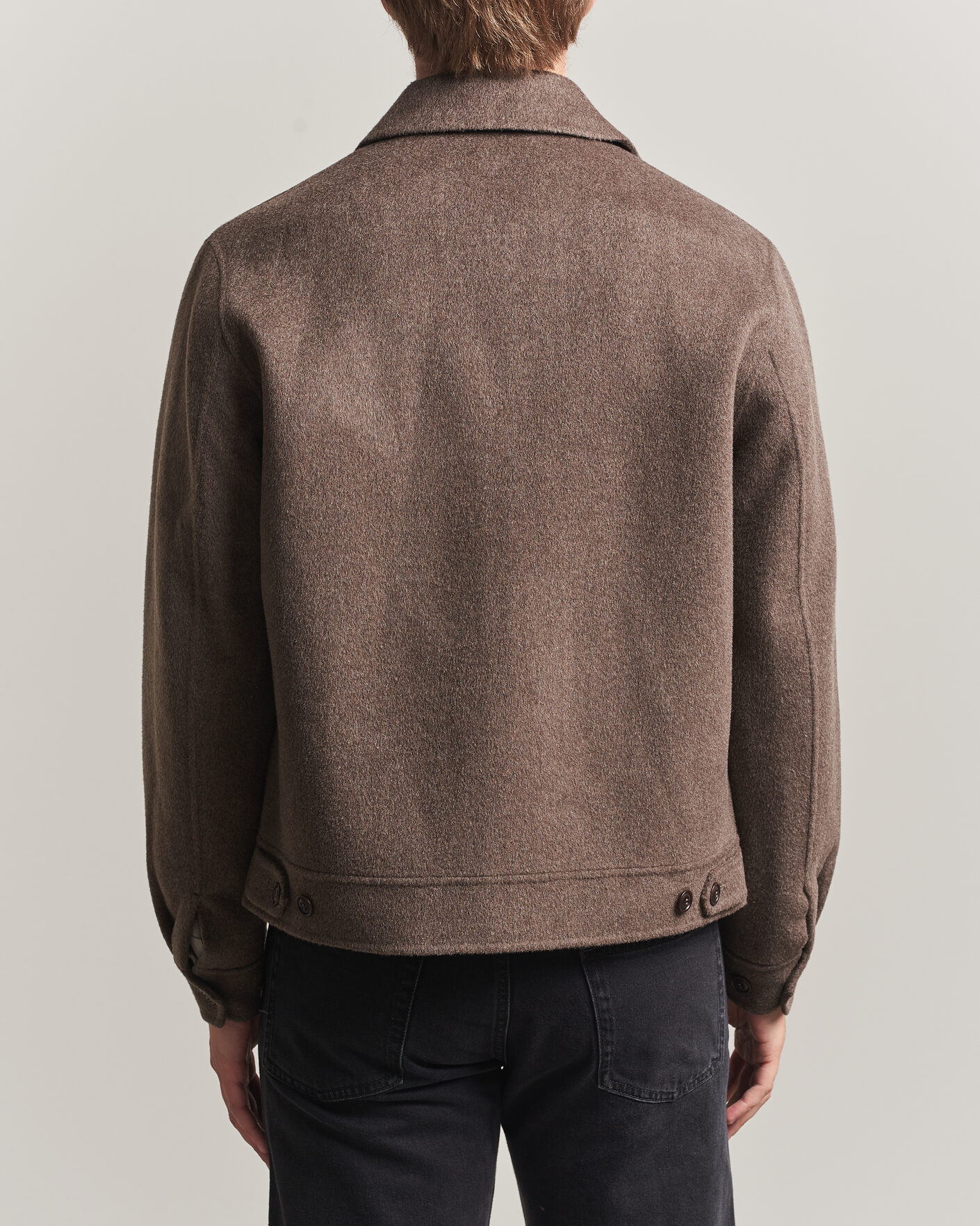 Herre | Jakker | Gant | Handstitched Wool/Cashmere Jacket Shadow Brown