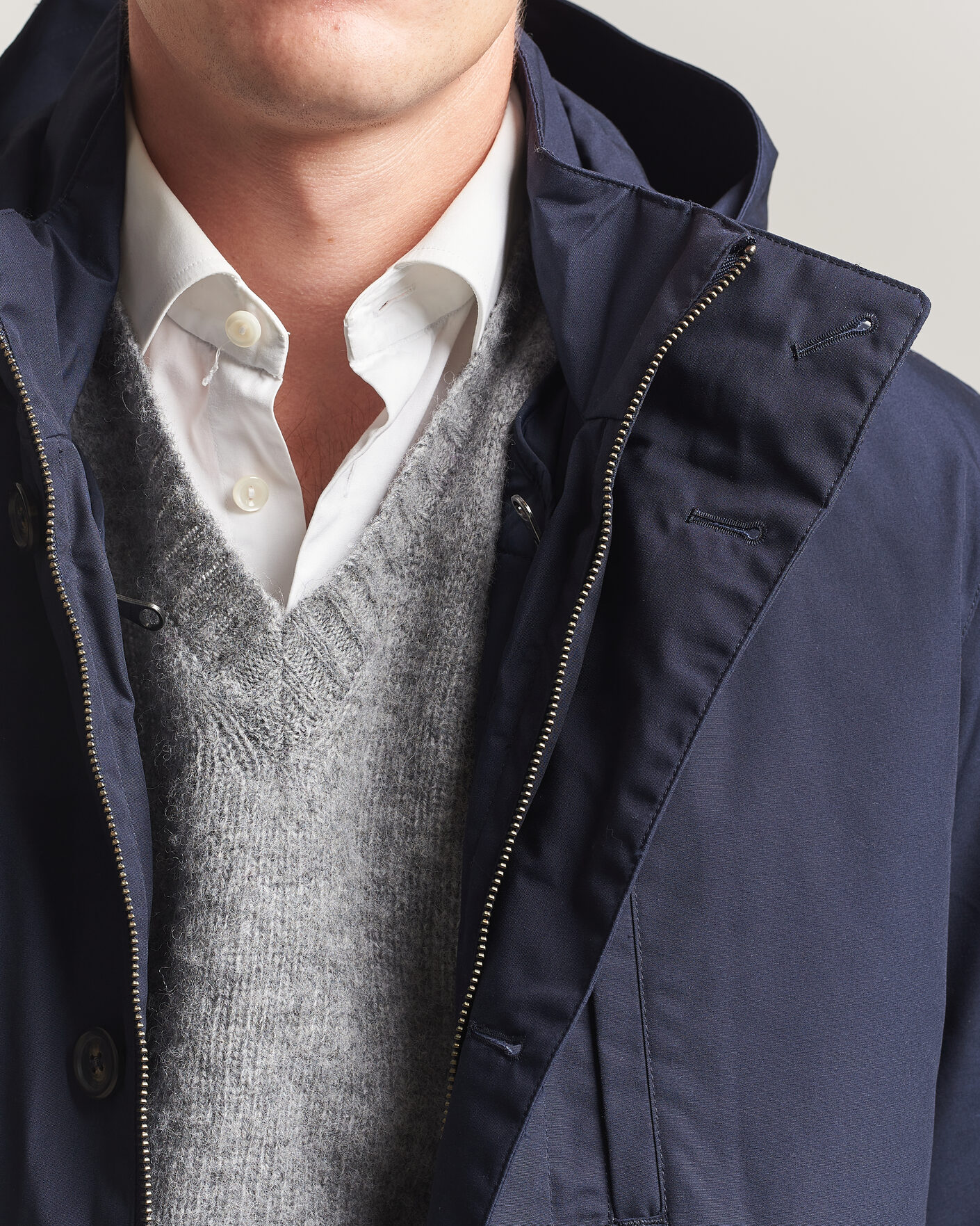 Herre | Jakker | Gant | Double Jacket Evening Blue