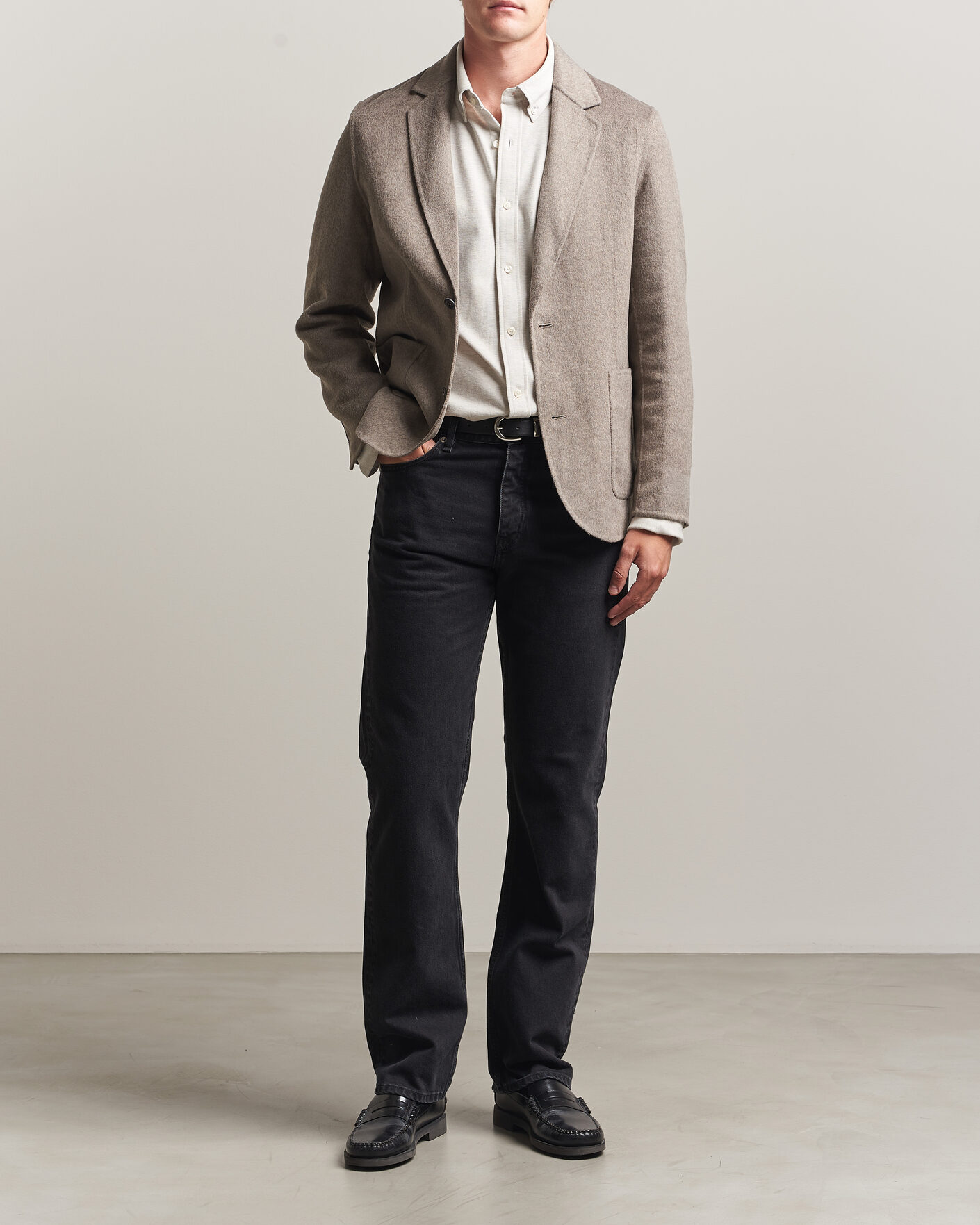 Herre | Blazere & jakker | Gant | Handstitched Unlined Blazer Mist Taupe