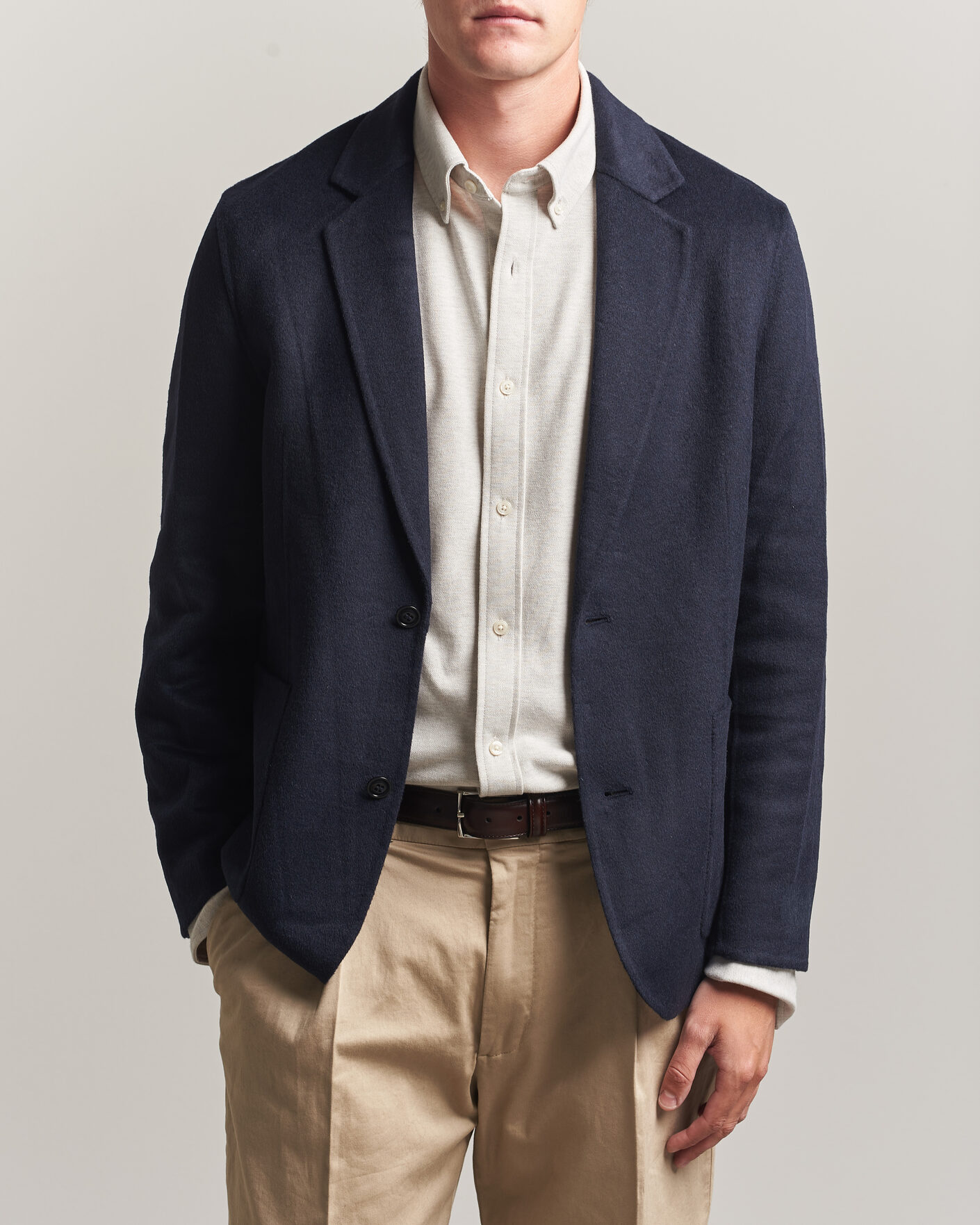 Herre | Blazere & jakker | Gant | Handstitched Unlined Blazer Evening Blue