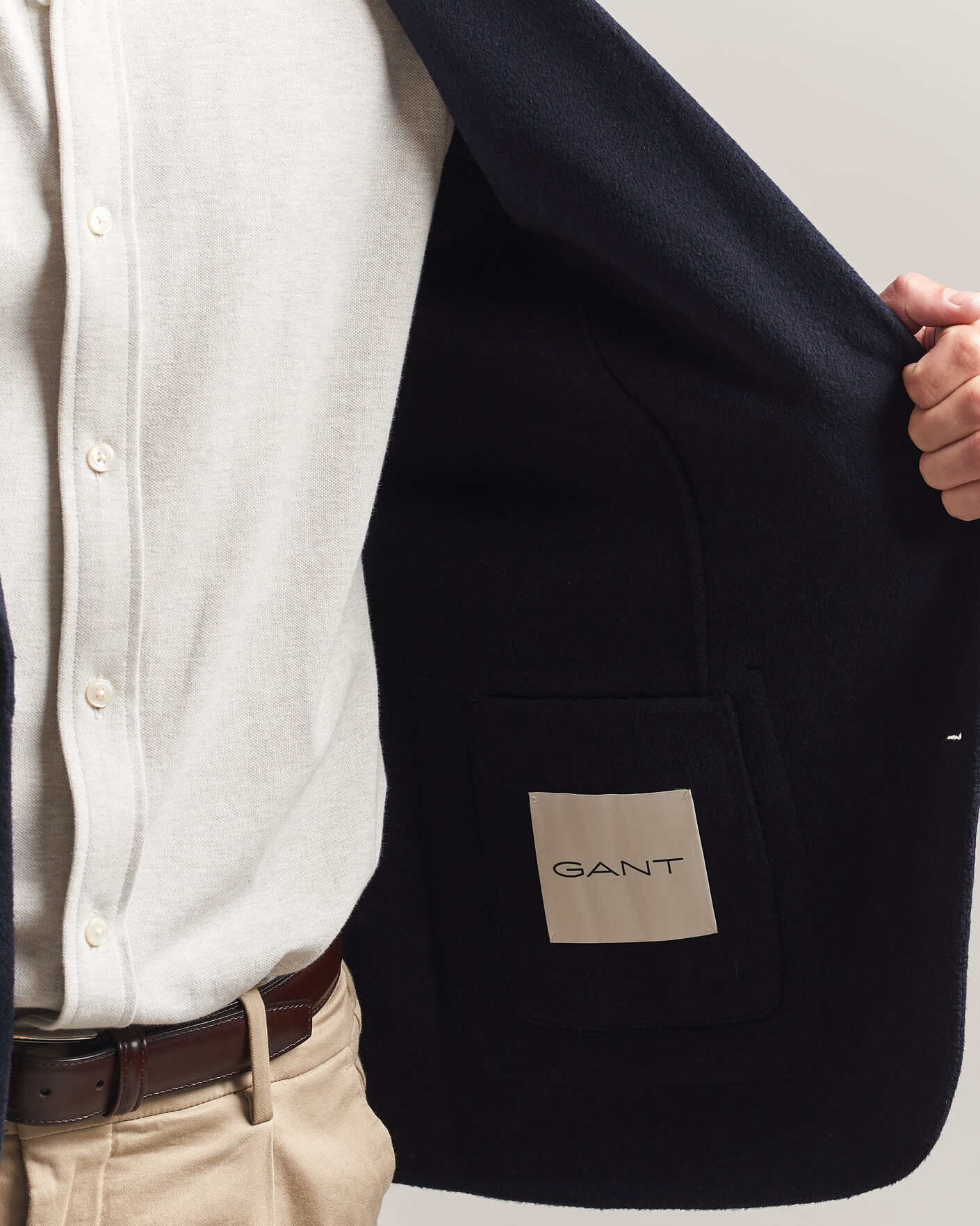 Herre | Blazere & jakker | Gant | Handstitched Unlined Blazer Evening Blue