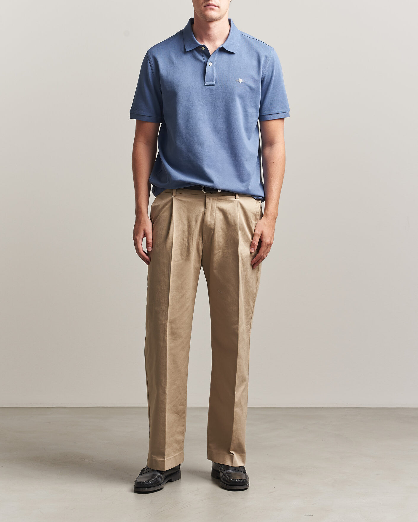 Herre | Polotrøjer | Gant | The Original Polo Blue Horizon
