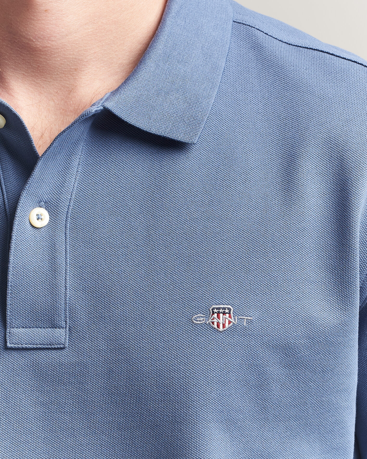 Herre | Polotrøjer | Gant | The Original Polo Blue Horizon