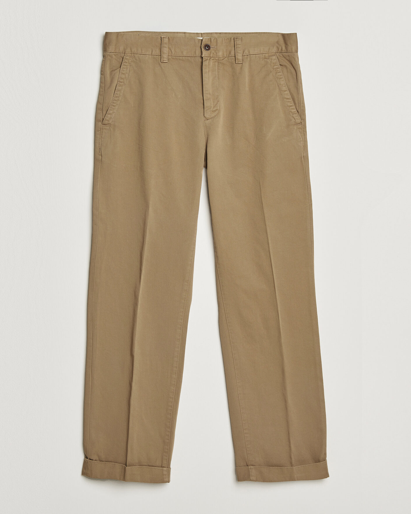 Herre | Bukser | Gant | YALE Cotton Twill Chinos Darkened Beige