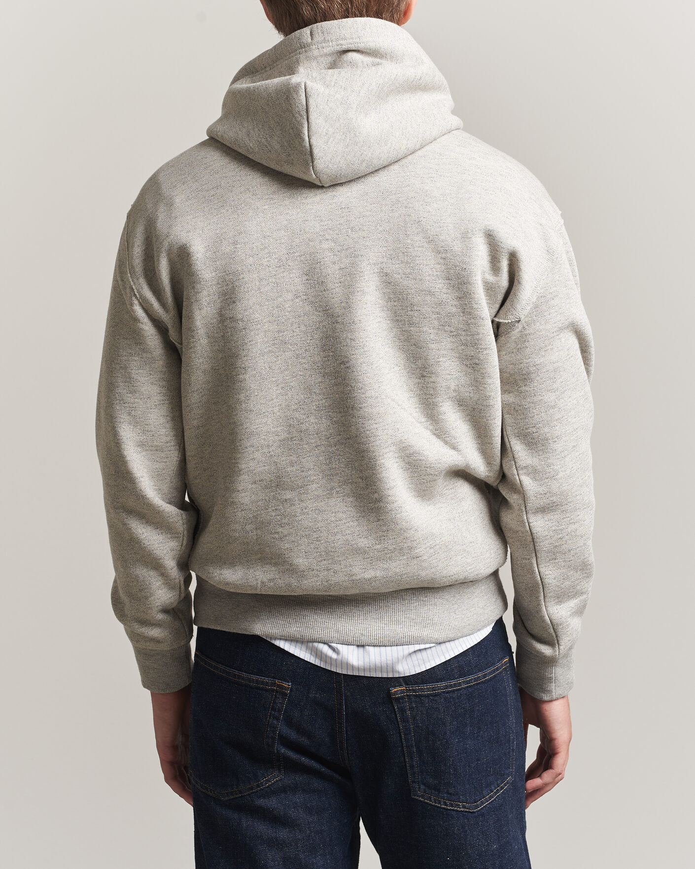 Herre | Trøjer | Gant | YALE Hoodie Grey Melange