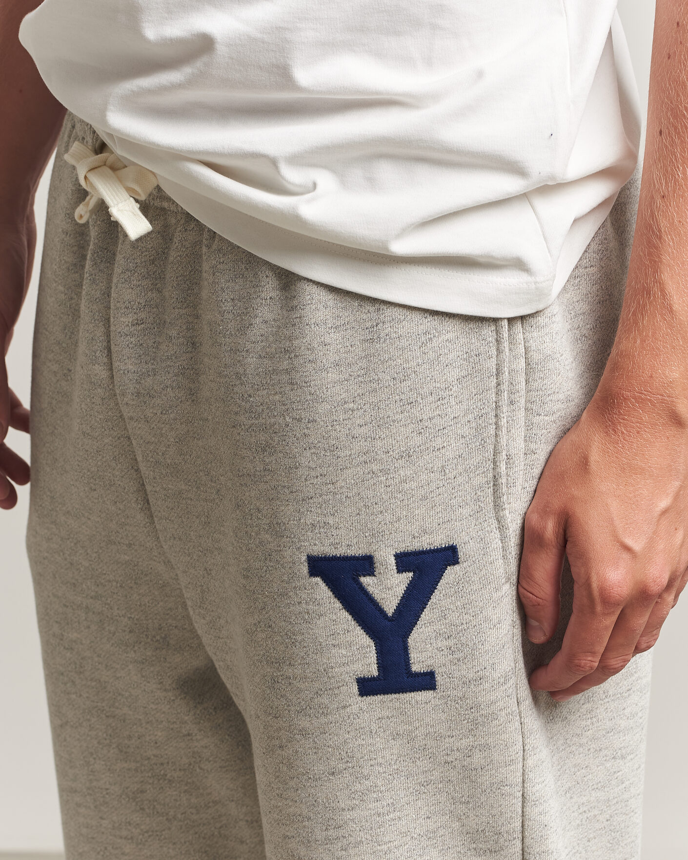 Herre | Bukser | Gant | YALE Sweatpants Grey Melange