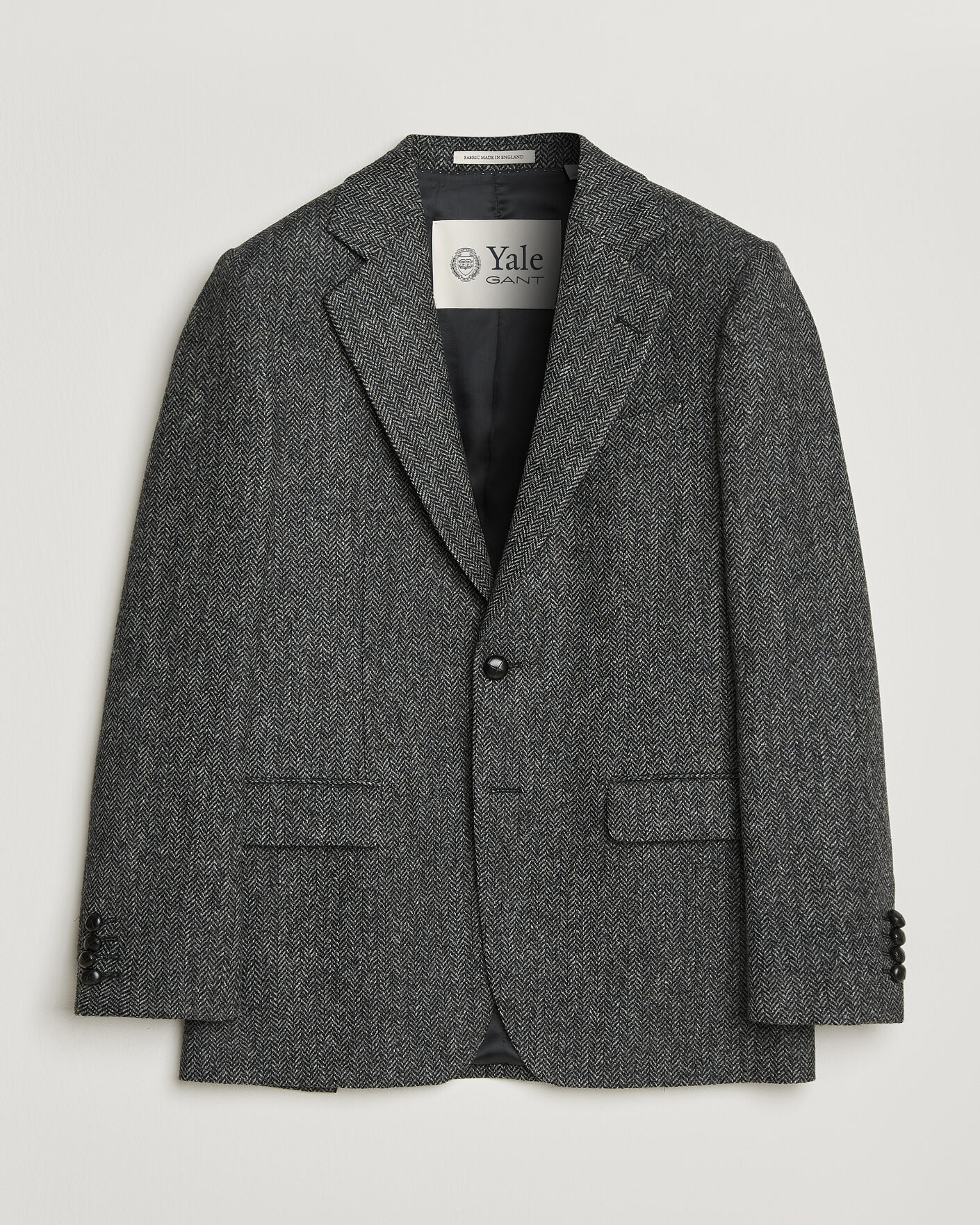 Herre | Blazere & jakker | Gant | YALE Tweed Blazer Black Grey