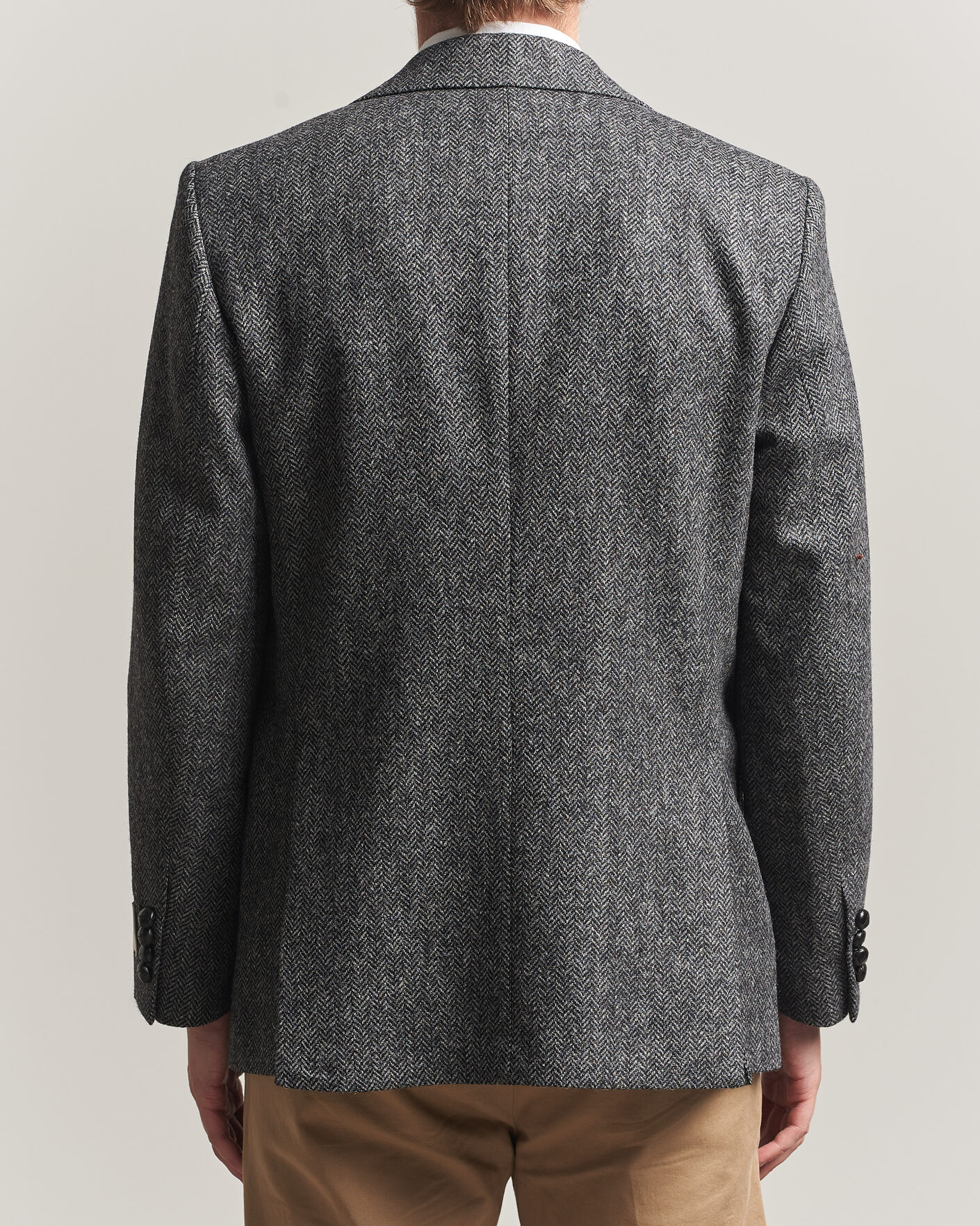 Herre | Blazere & jakker | Gant | YALE Tweed Blazer Black Grey