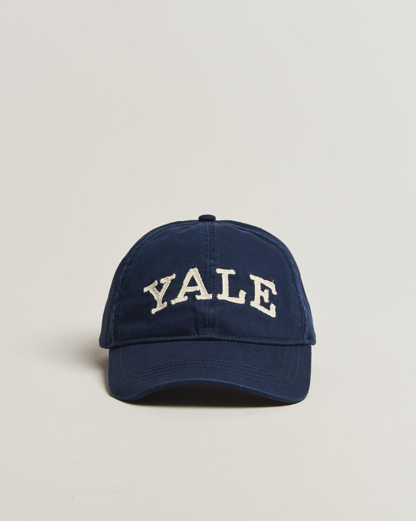 Herre | Hatte & kasketter | Gant | YALE Heavy Washed Cotton Twill Cap Marine
