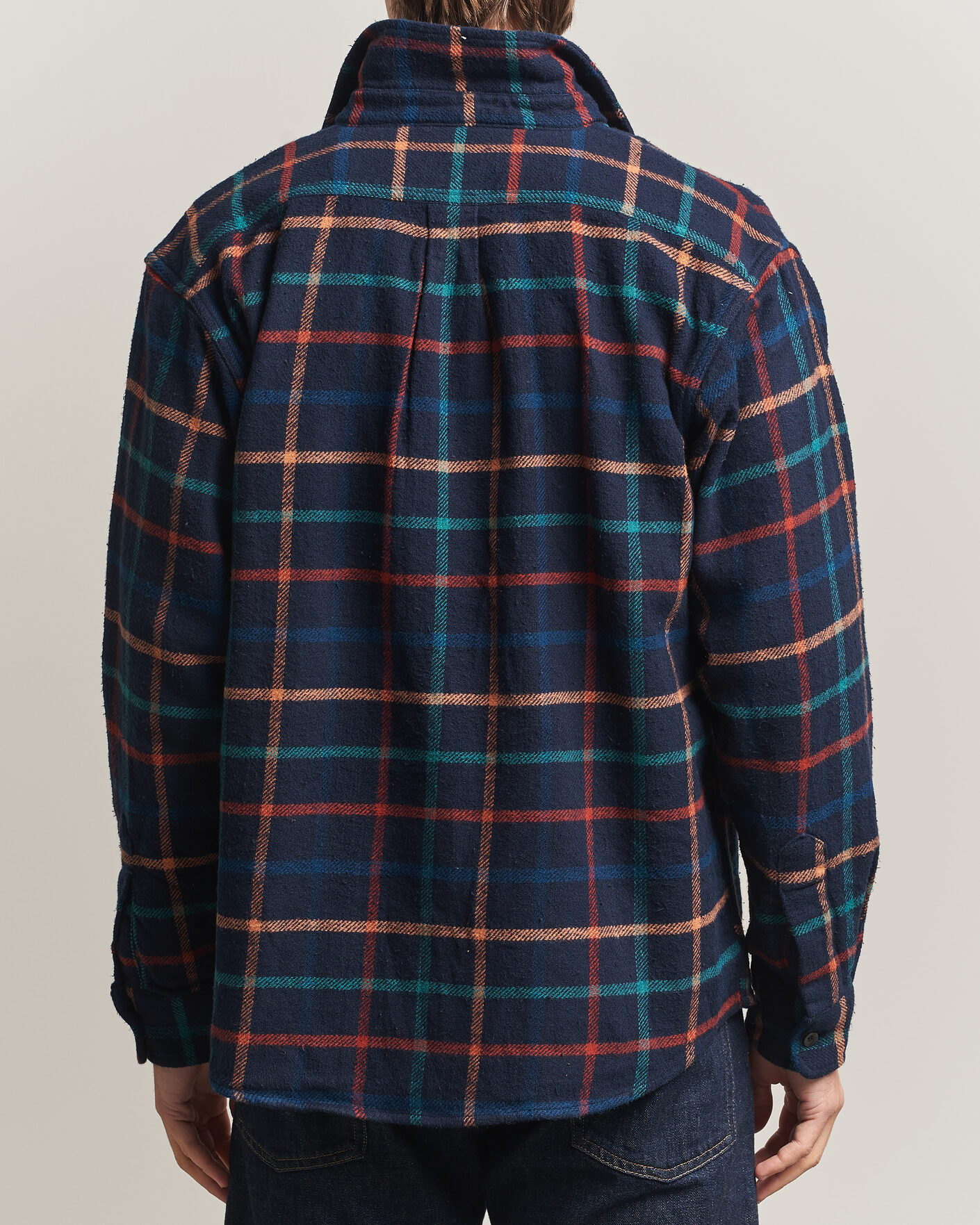 Herre | Skjorter | Pendleton | Big Pocket Shirt Dark Blue Check