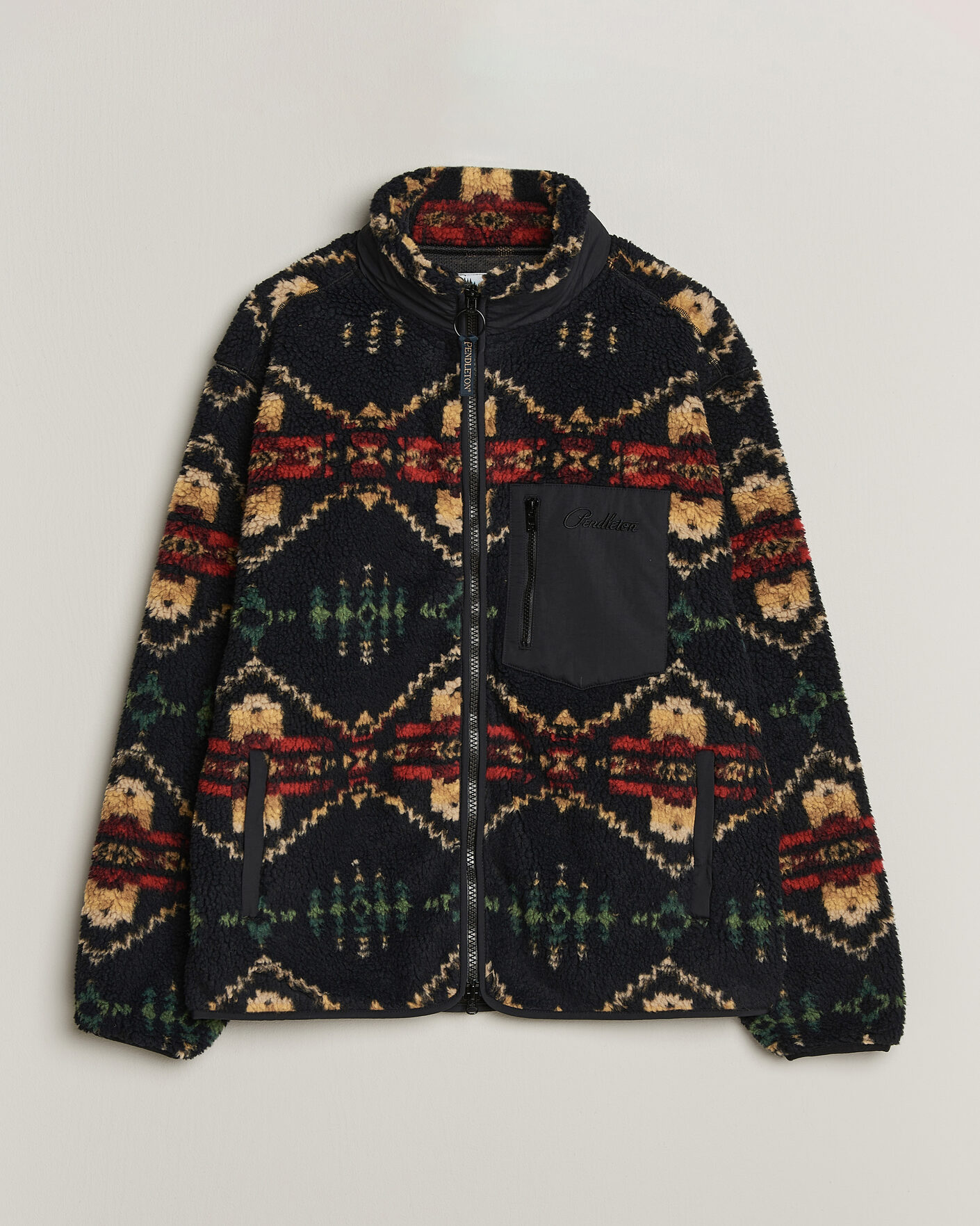 Herre | Trøjer | Pendleton | Jacquard Sherpa Fleece Four Corners