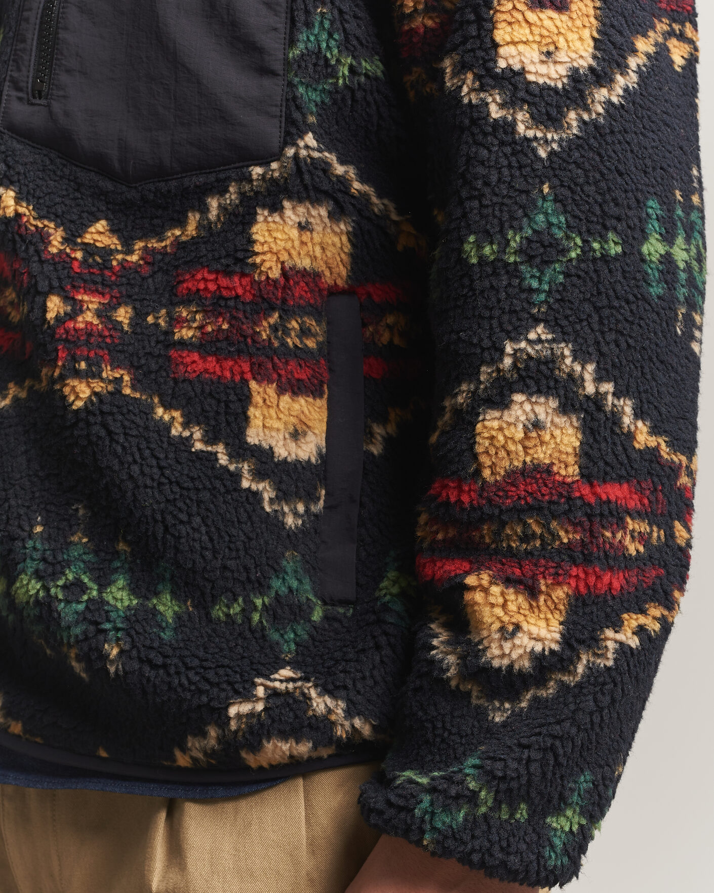 Herre | Trøjer | Pendleton | Jacquard Sherpa Fleece Four Corners