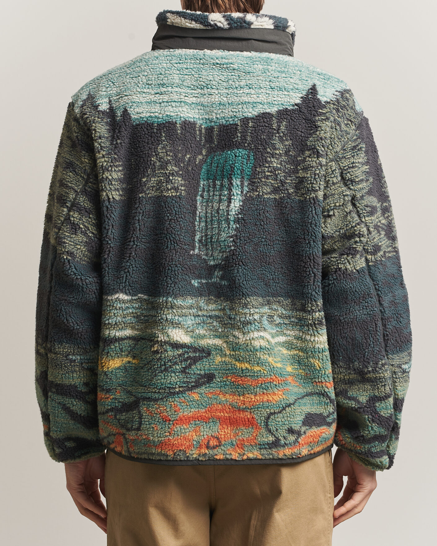 Herre | Trøjer | Pendleton | Jacquard Sherpa Fleece Salmon Falls