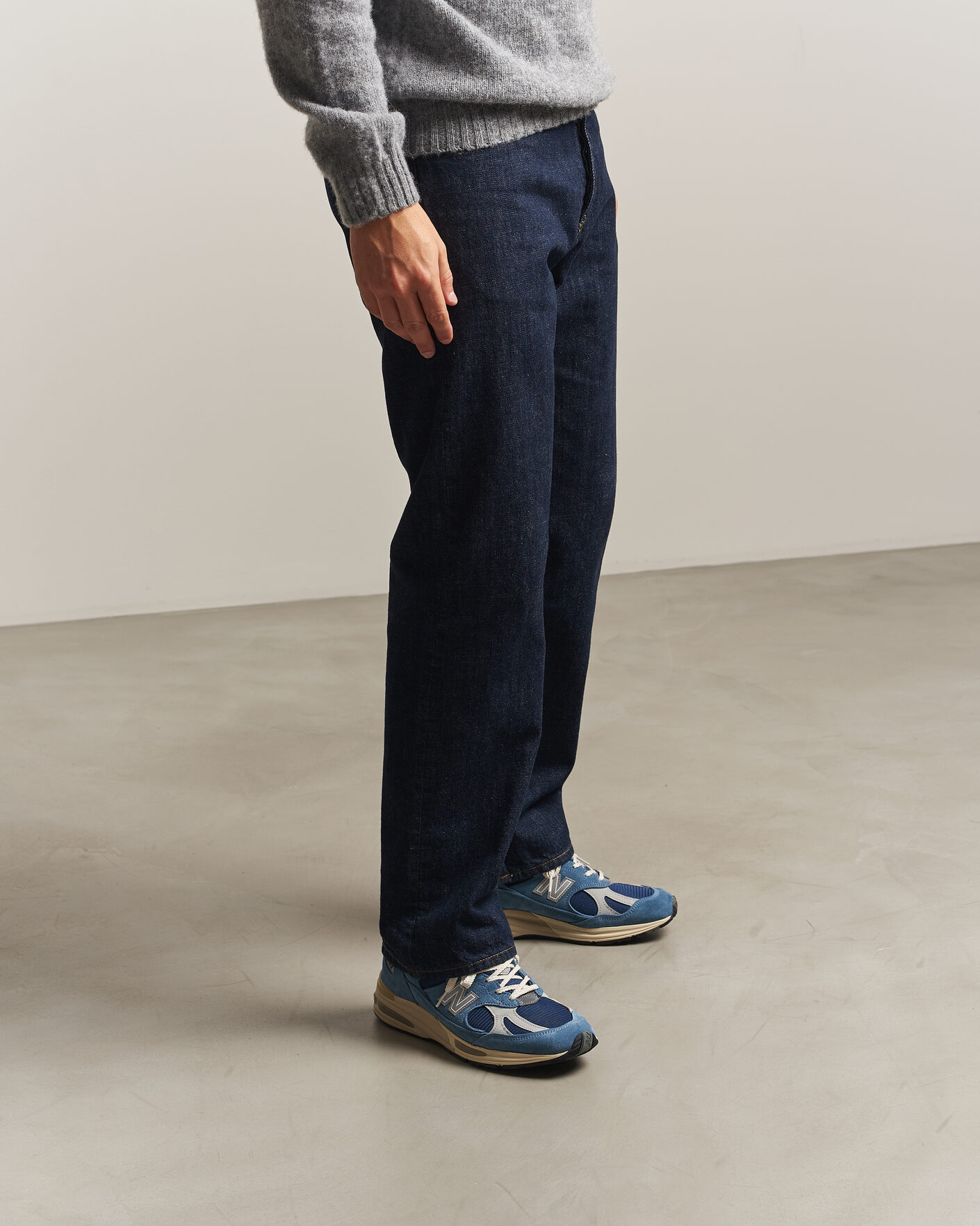 Herre | Sneakers | New Balance Made In US & UK | New Balance Made in Made in UK 991v2 Vintage Sports Bluesteel