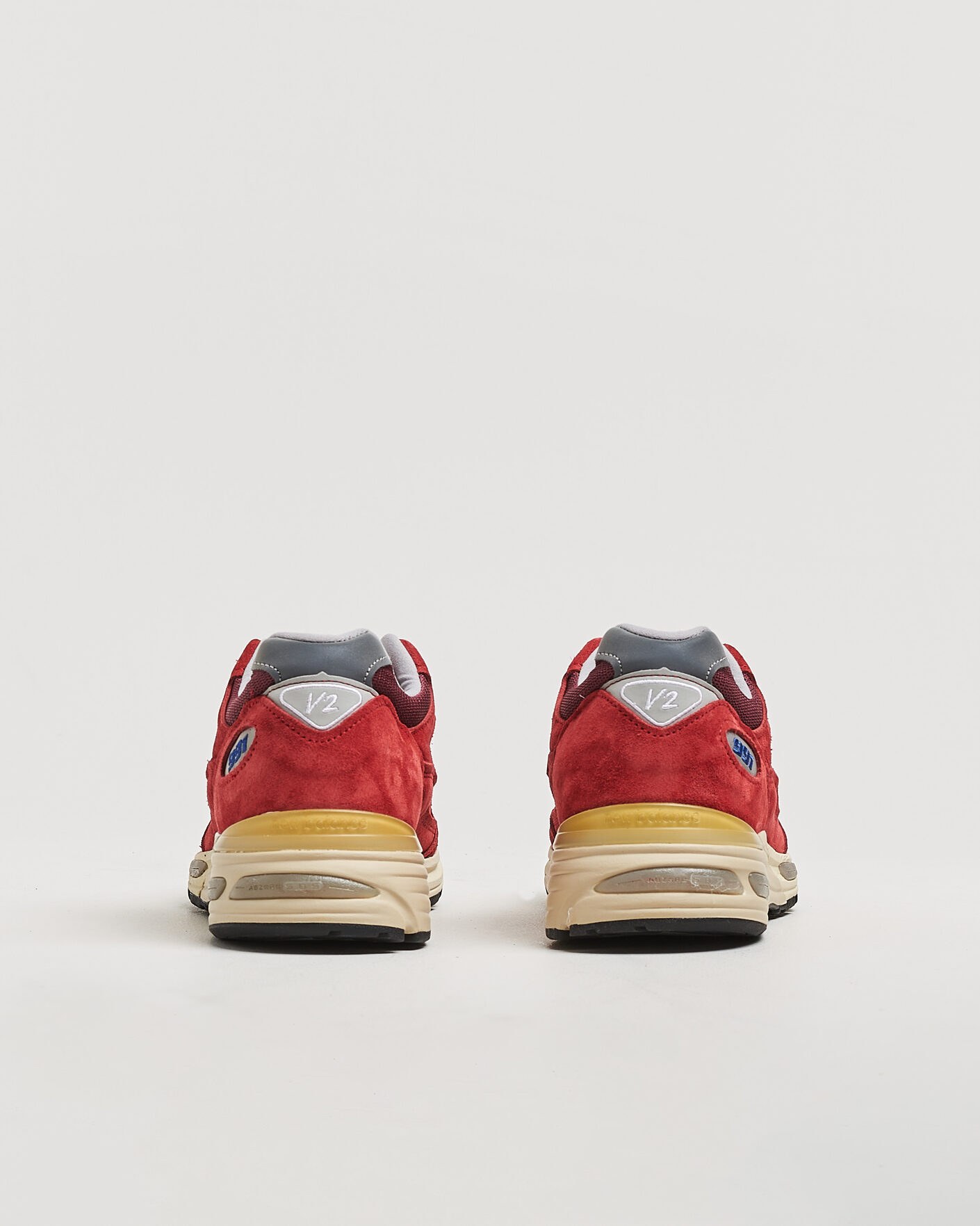 Herre | Sneakers | New Balance Made In US & UK | New Balance Made in Made in UK 991v2 Vintage Sports Karanda Red