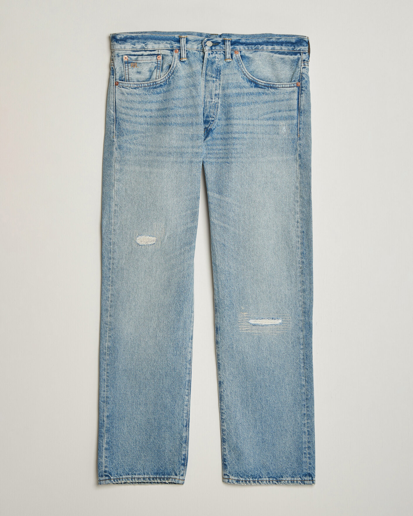 Herre | Jeans | RRL | Vintage Fit Distressed Jeans Bridgeview Wash