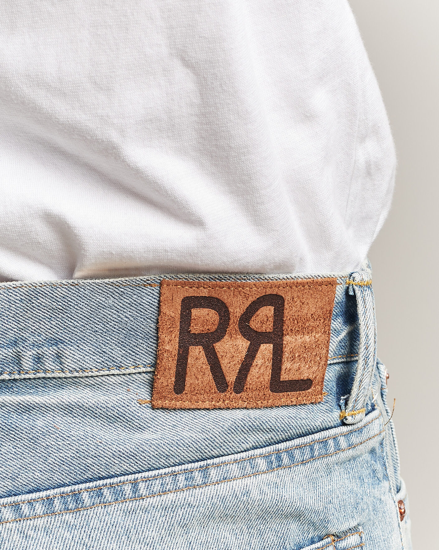 Herre | Jeans | RRL | Vintage Fit Distressed Jeans Bridgeview Wash
