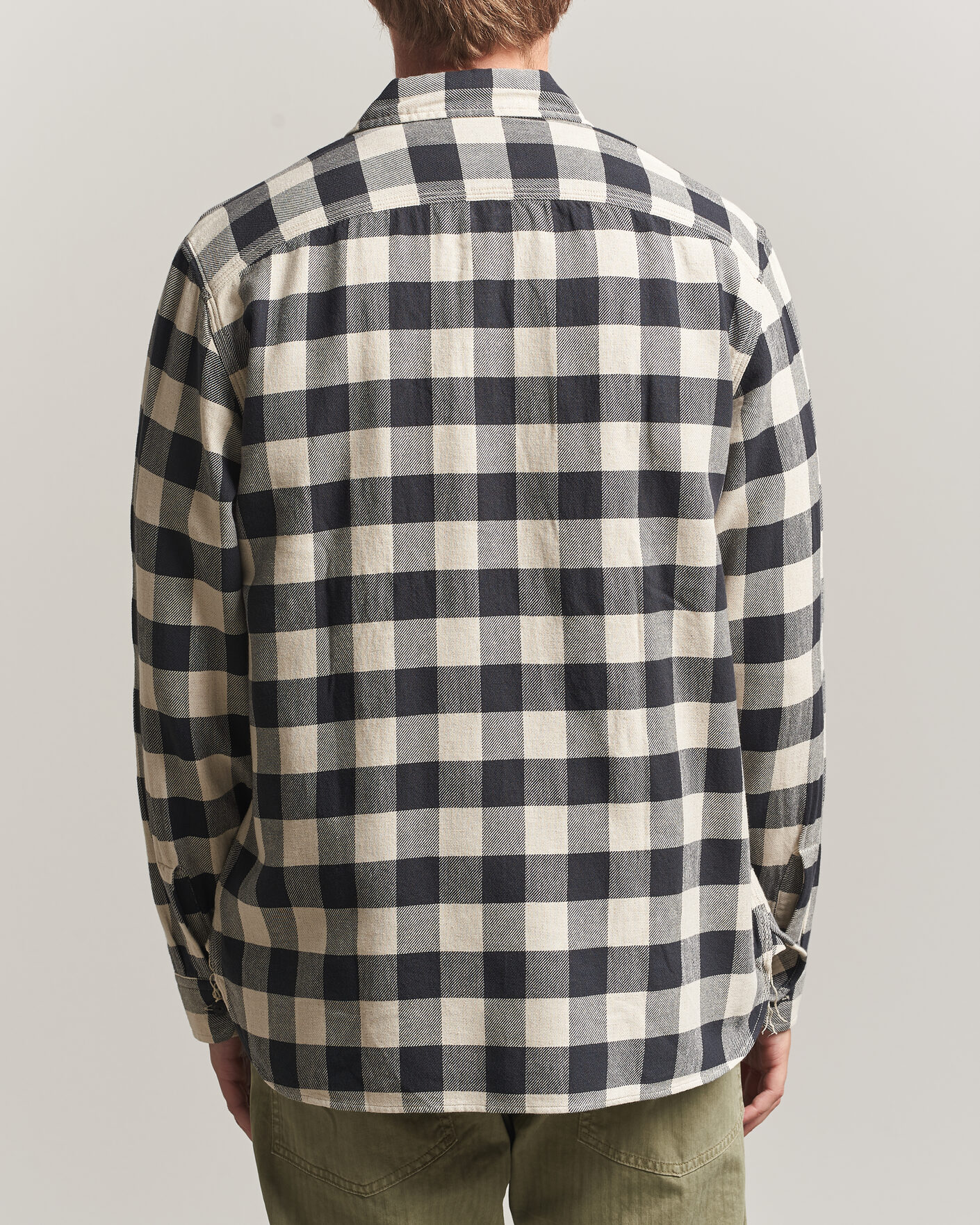 Herre | Skjorter | RRL | Matlock Plaid Shirt Black/Cream