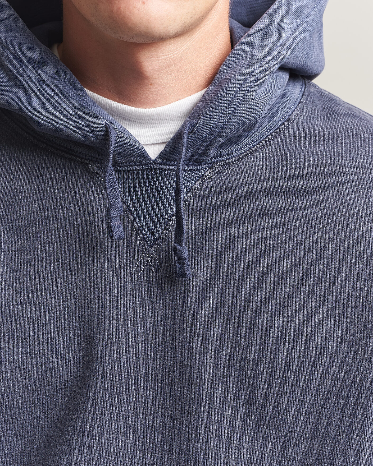 Herre | Trøjer | RRL | Hooded Sweatshirt Navy