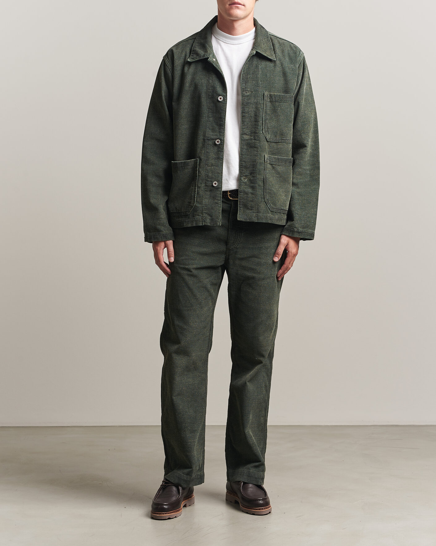 Herre | Jakker | RRL | Empire Shirt Jacket Vintage Grey
