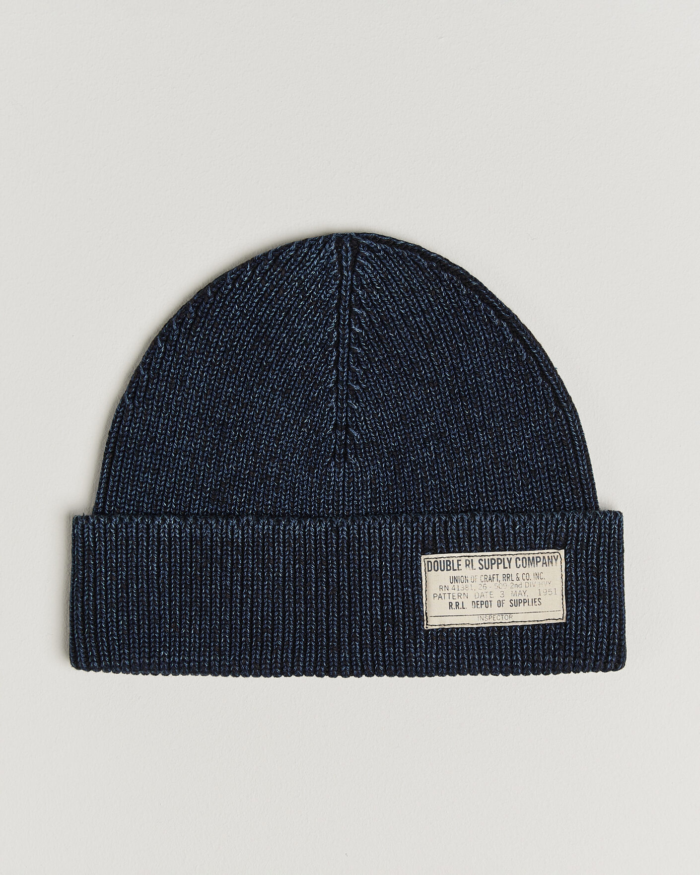 Herre | Huer | RRL | Watch Cap Midnight Blue