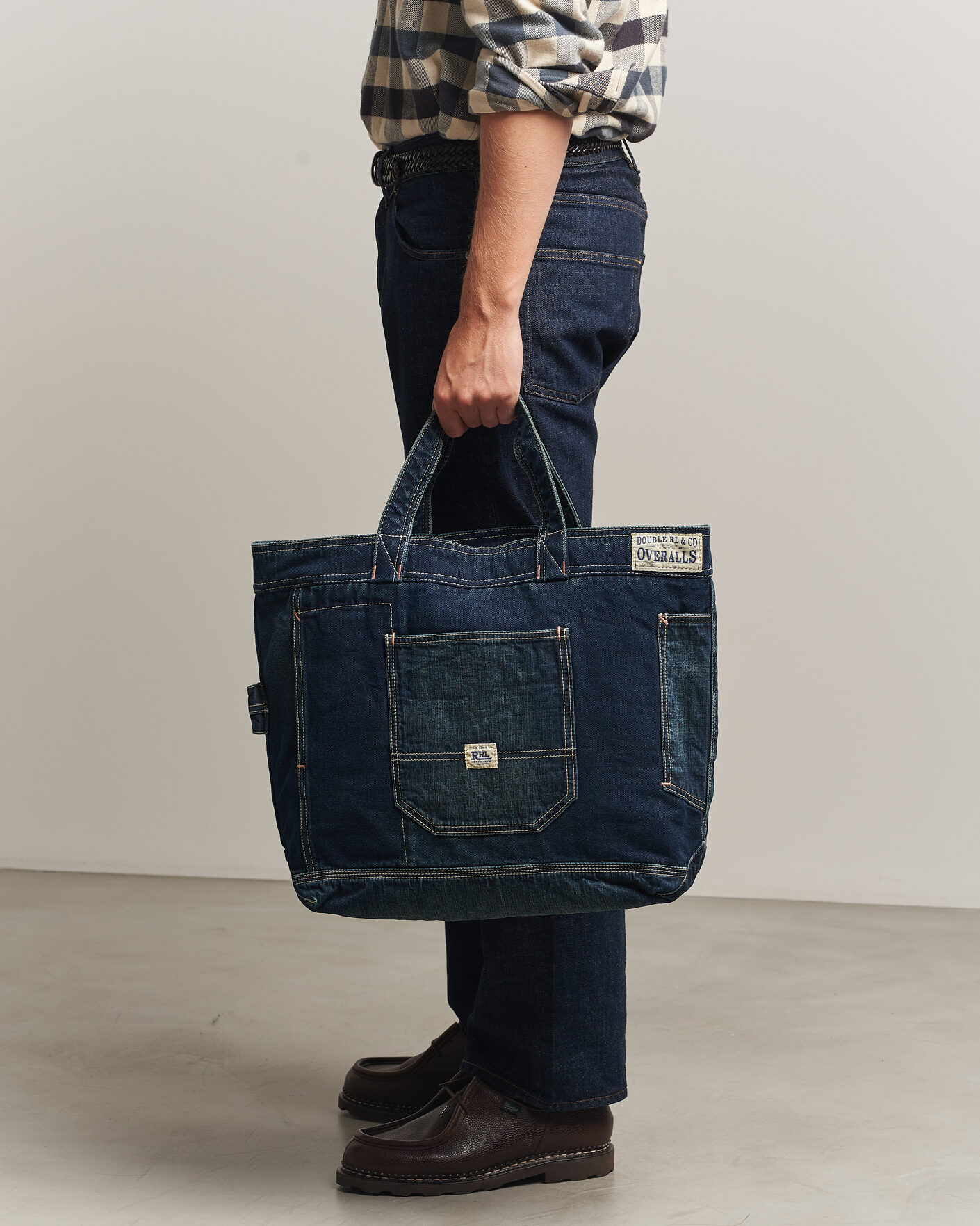 Herre | Tasker | RRL | Roy Totebag Indigo