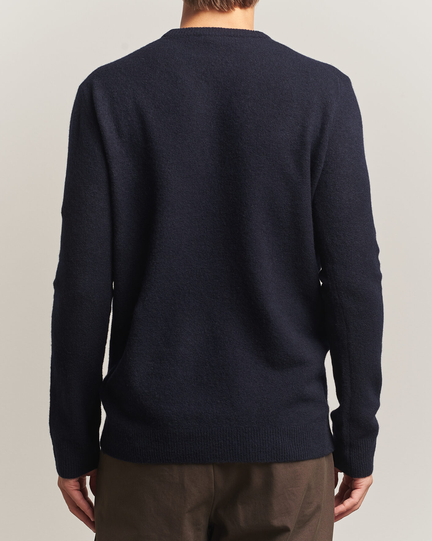 Herre | Trøjer | Altea | Cloud Cashmere Blend Sweater Navy